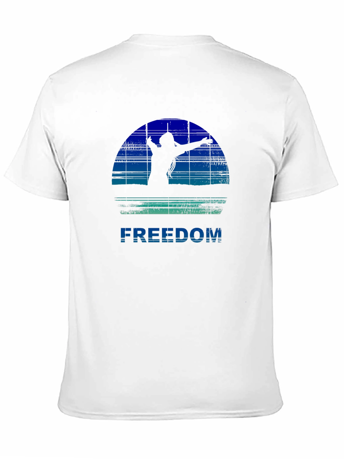 Black Freedom Graphic Tee - Vintage Style view 11