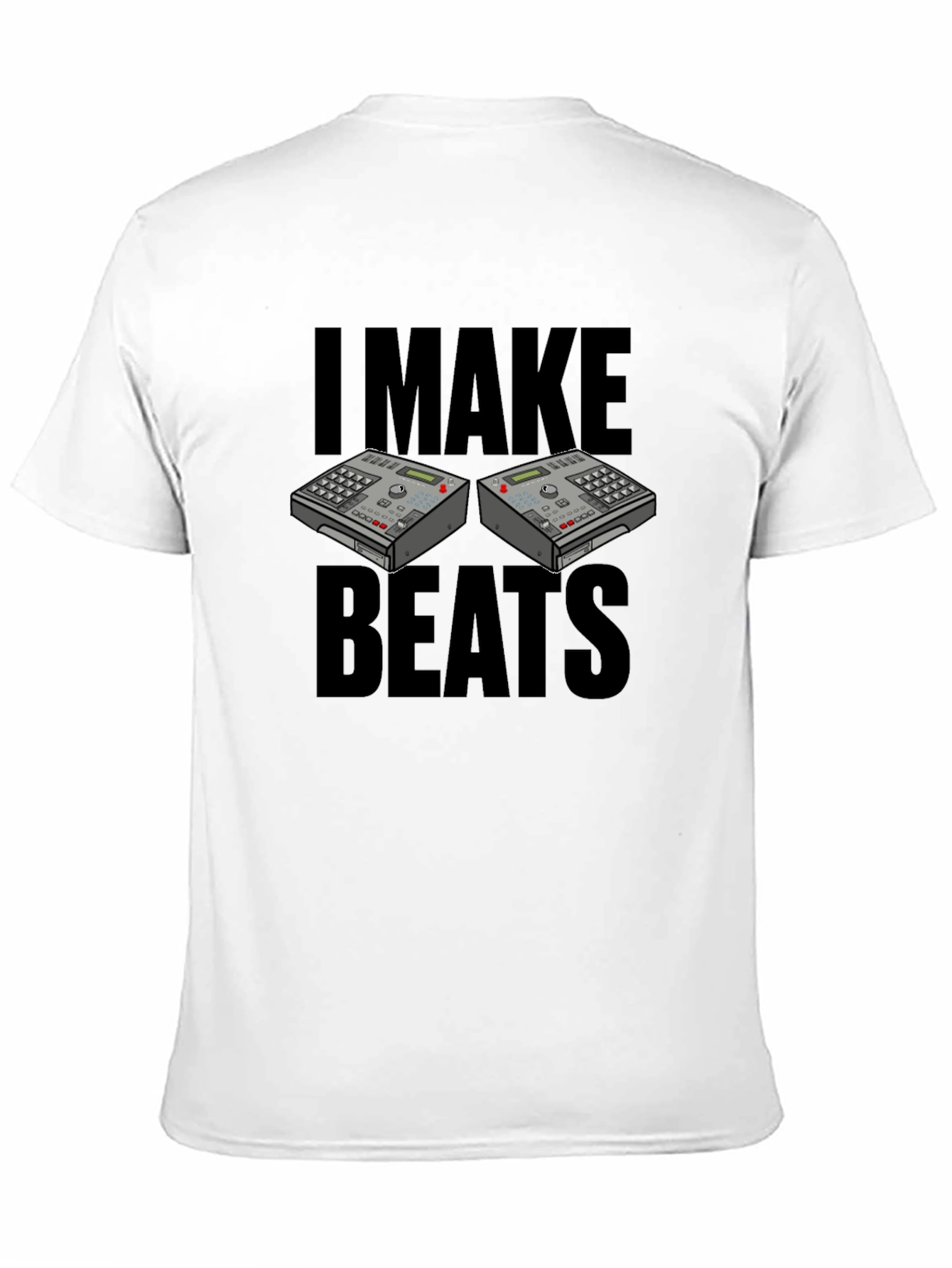 Black I Make Beats T-Shirt - Music Producer Tee view 11