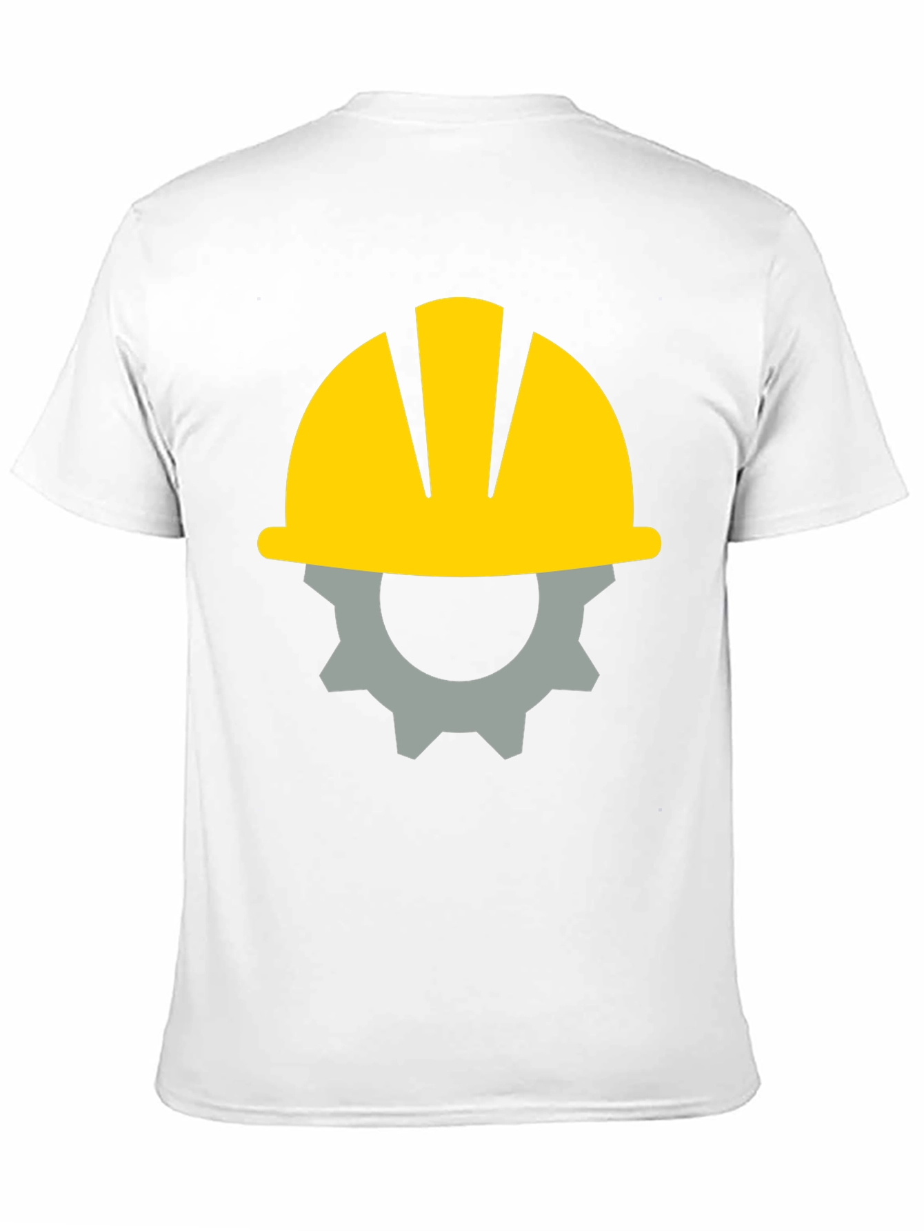 Black Construction Worker Graphic Tee - Black view 11