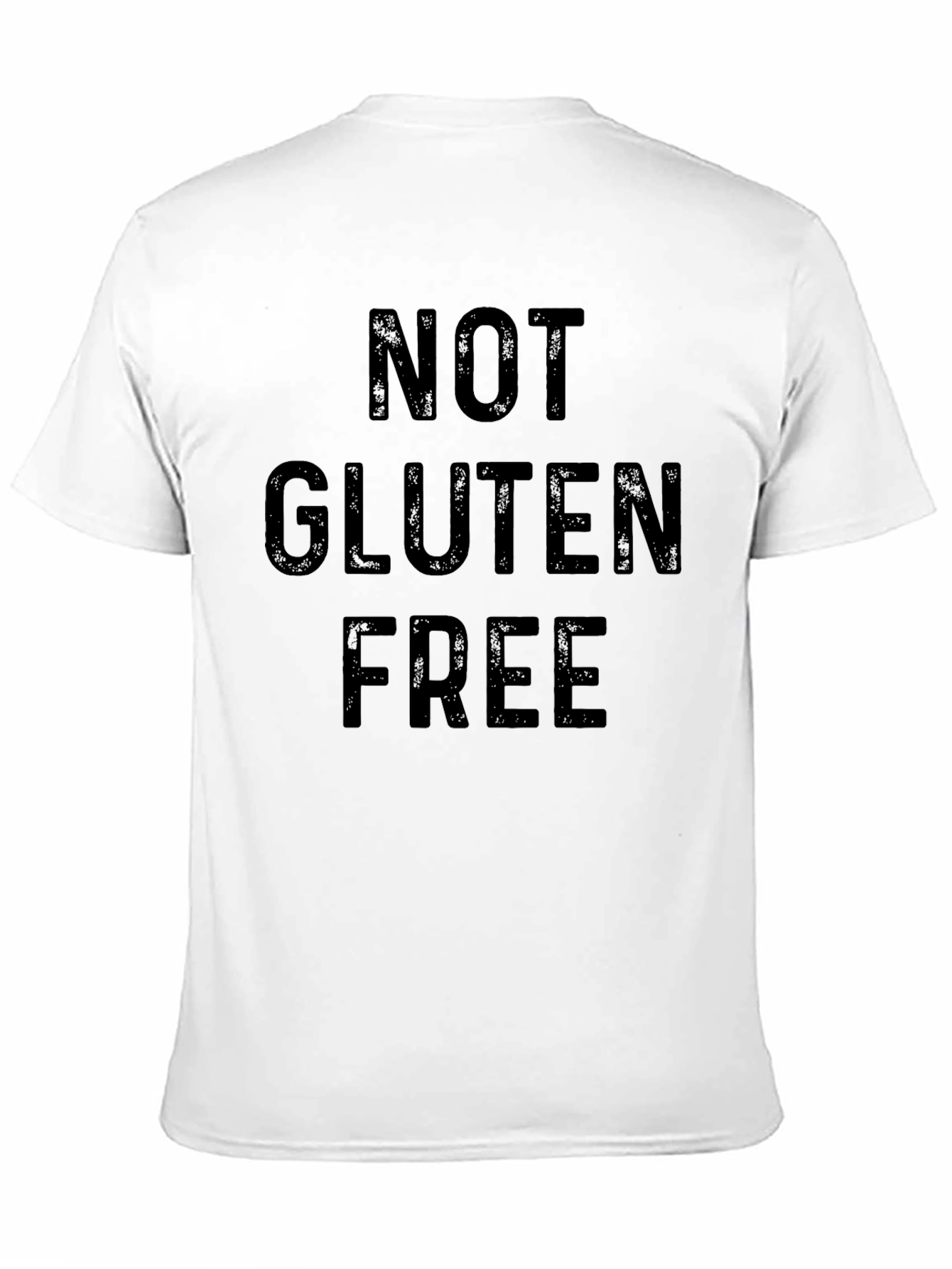 Black Not Gluten Free Graphic T-Shirt - Black view 11