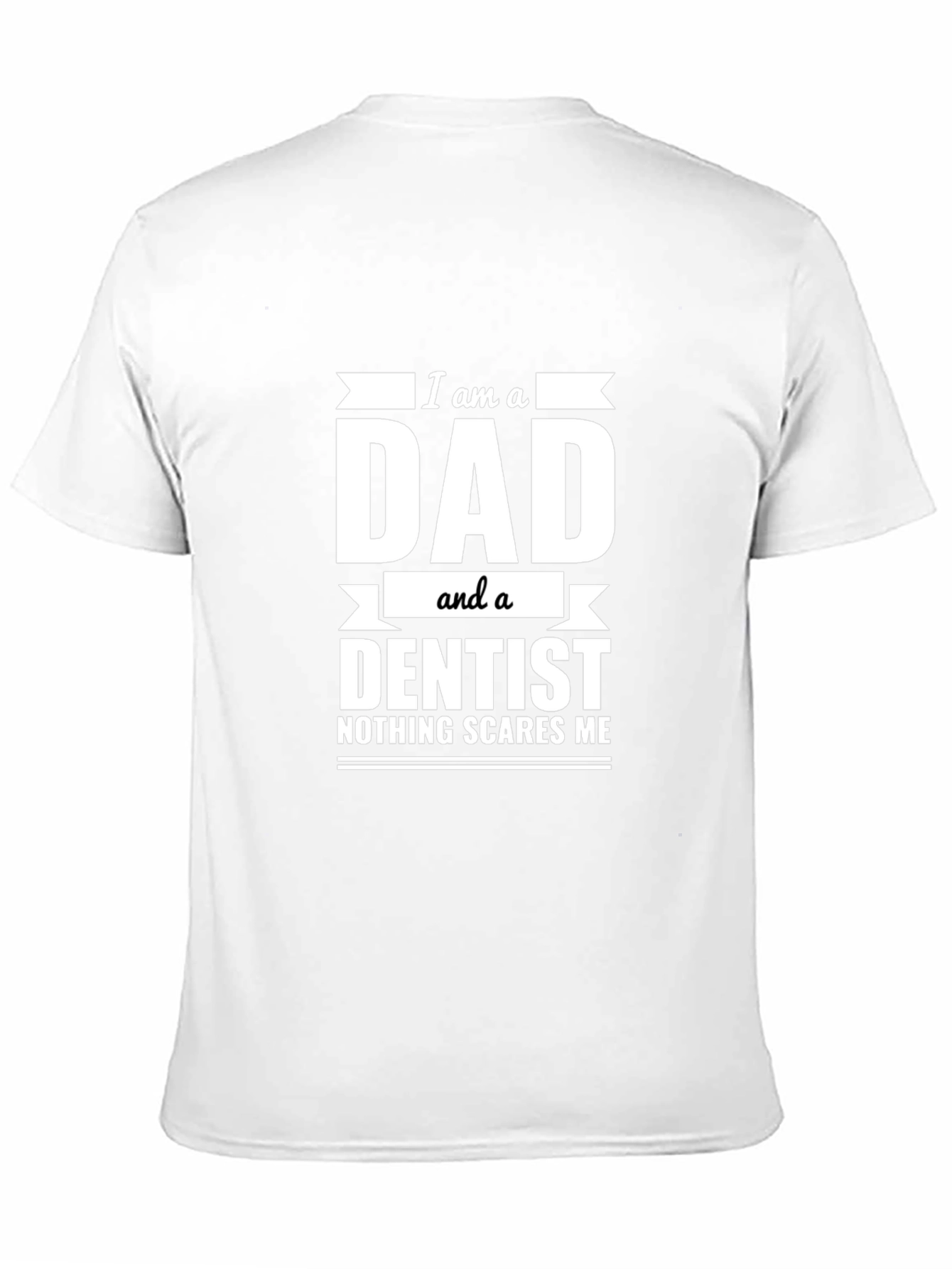 Black Dad Dentist T-Shirt: Nothing Scares Me! view 11