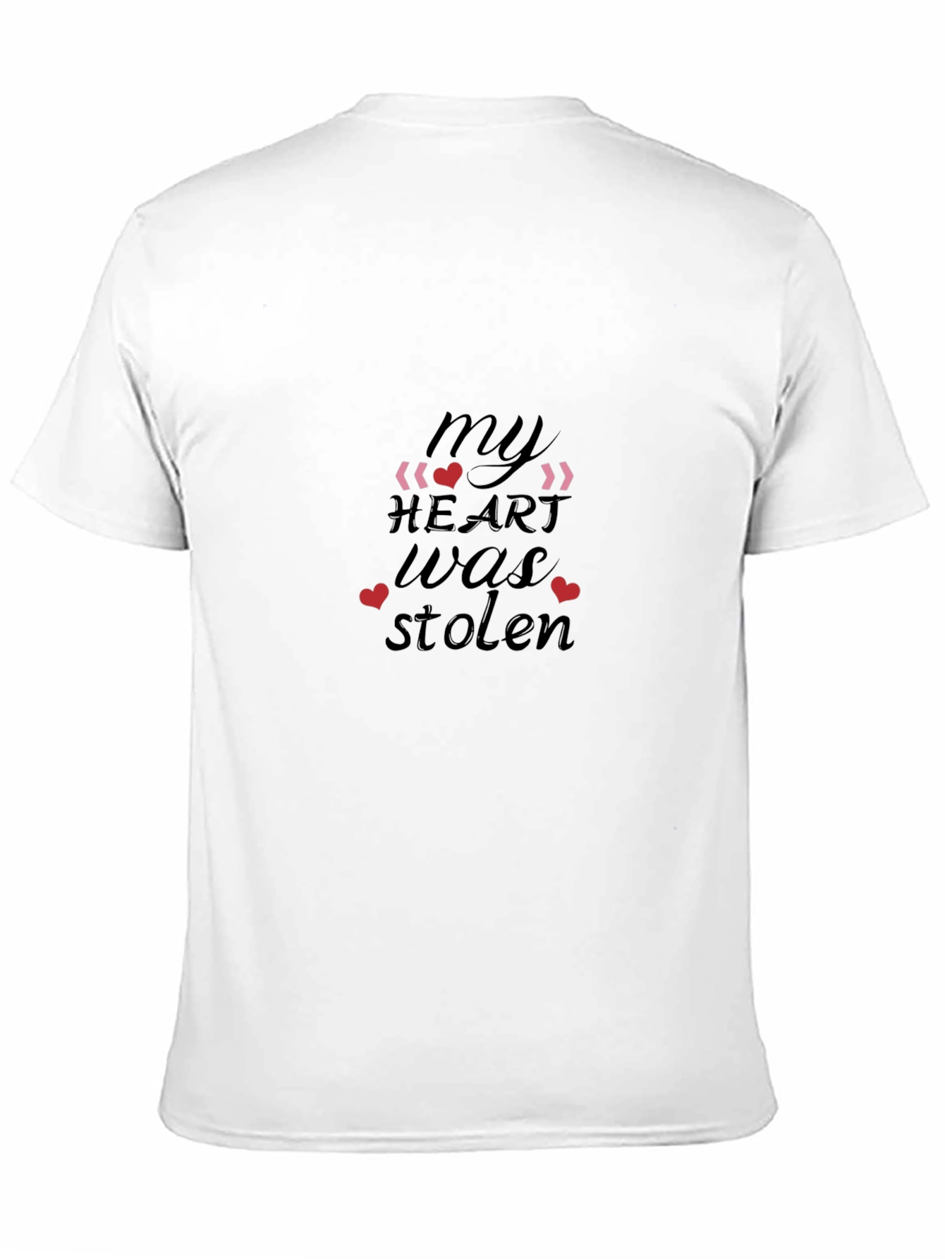 Black My Heart Was Stolen Graphic T-Shirt view 11