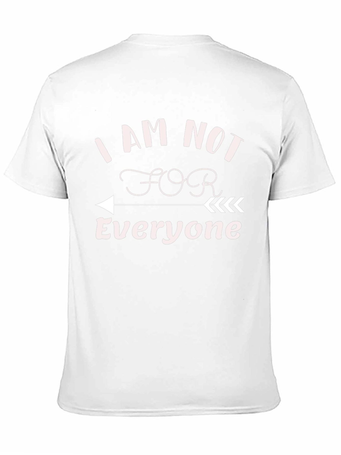 Black I Am Not For Everyone Graphic Tee view 11