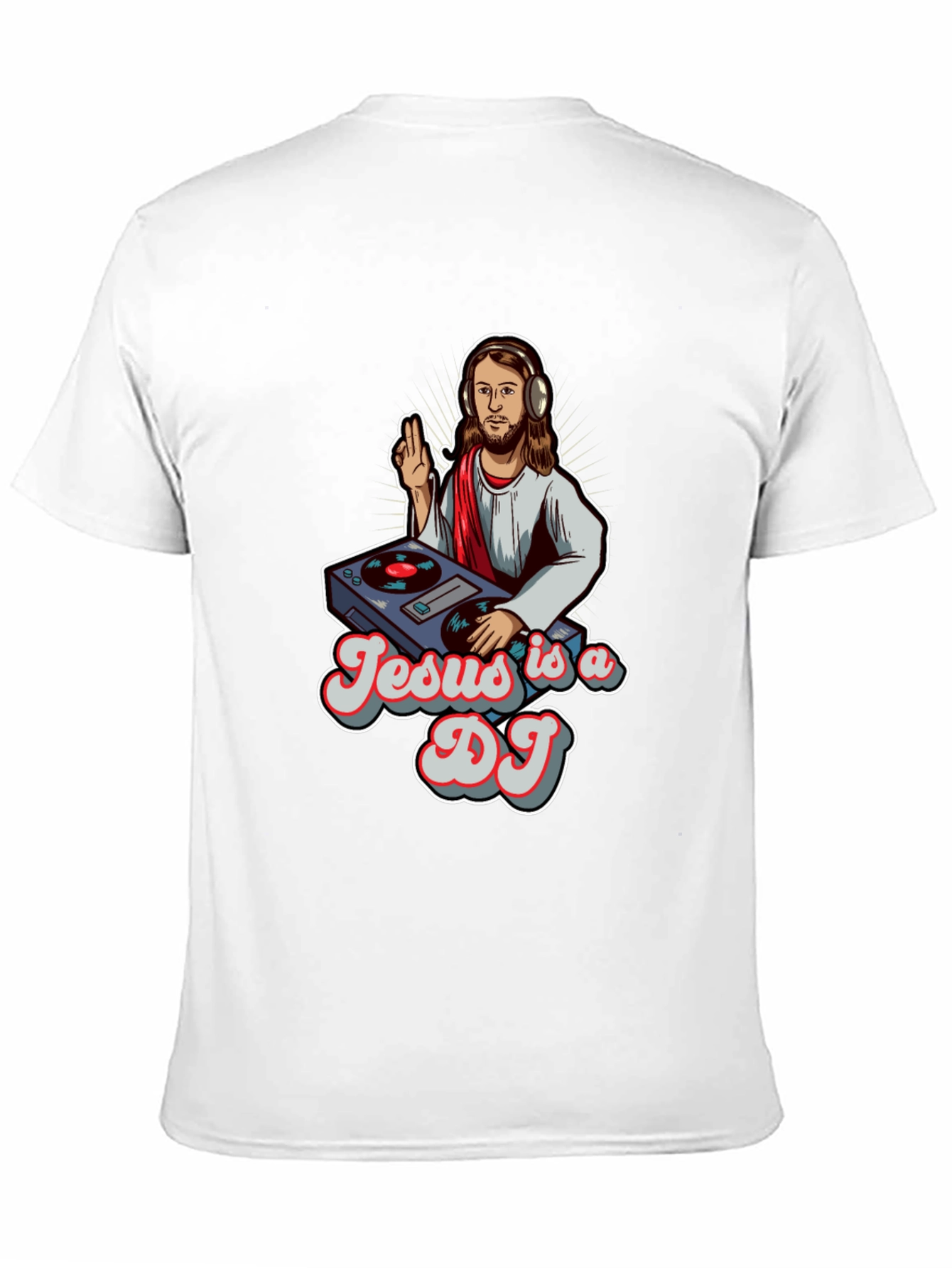 Black Jesus is a DJ Black T-Shirt view 11