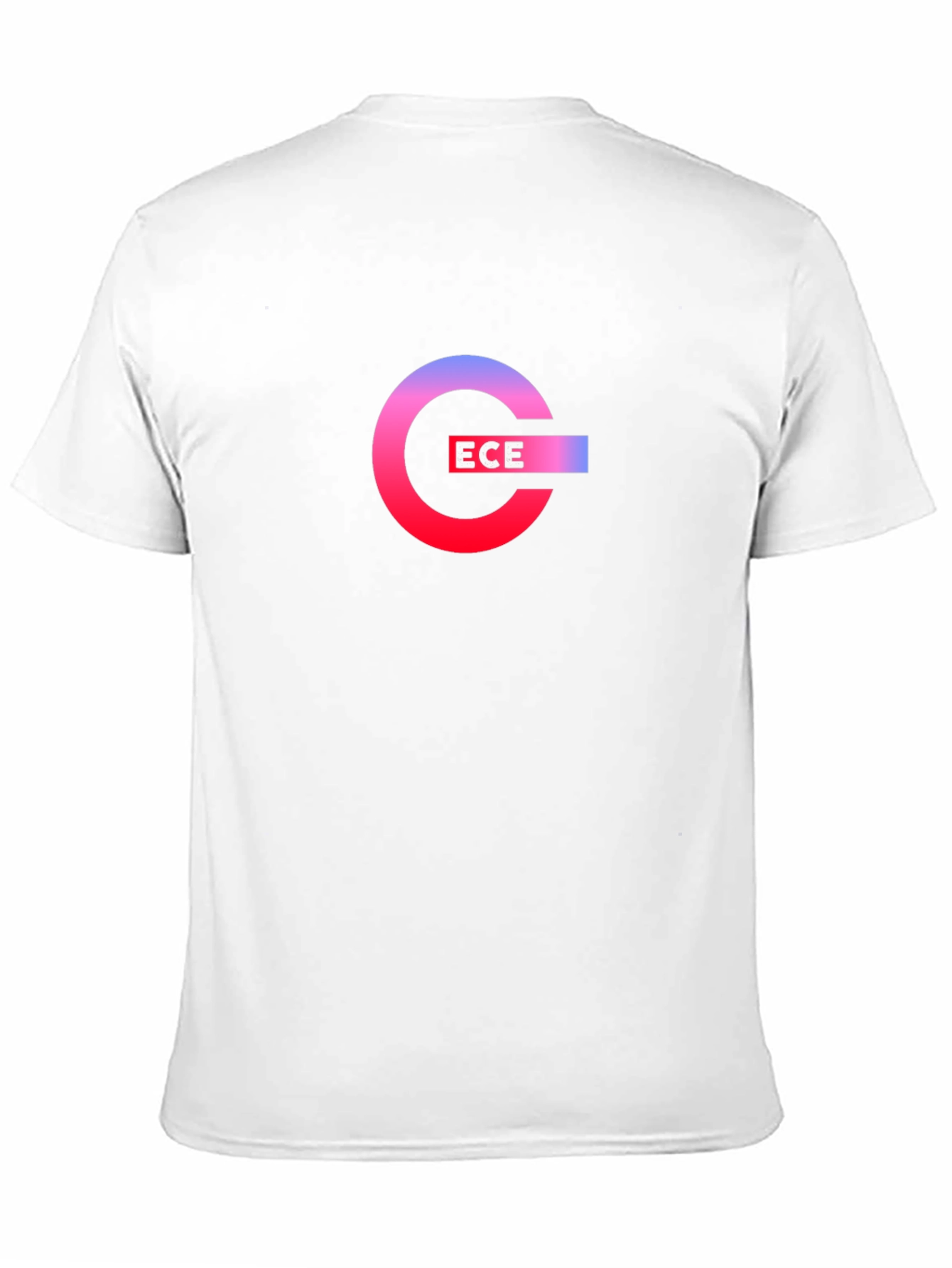 Black ECE Logo Graphic Black Tee view 11