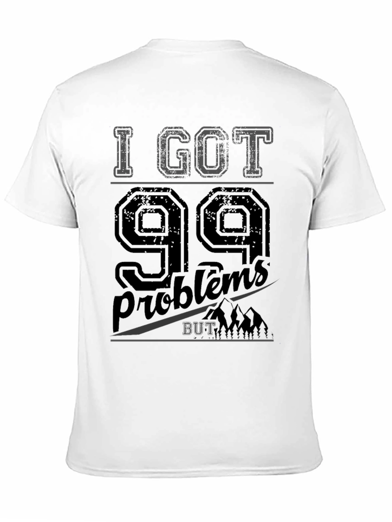 Black 99 Problems T-Shirt - Men's Graphic Tee view 11