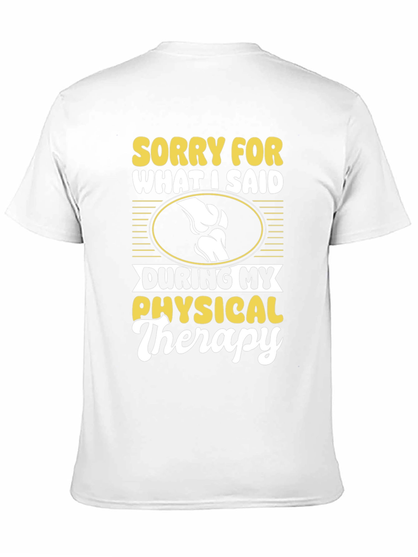 Black Funny Physical Therapy T-Shirt view 11