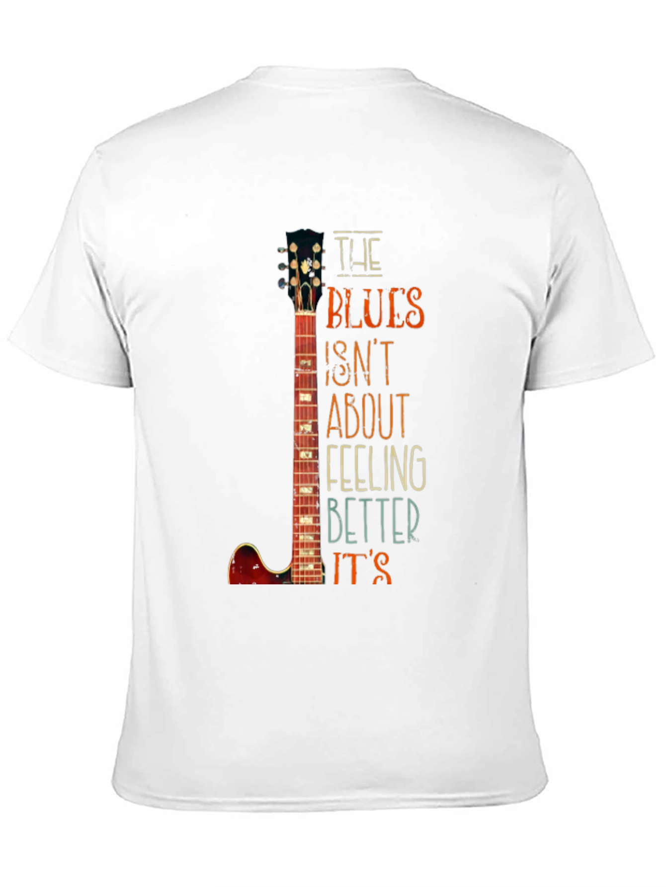 Black The Blues Graphic T-Shirt view 11