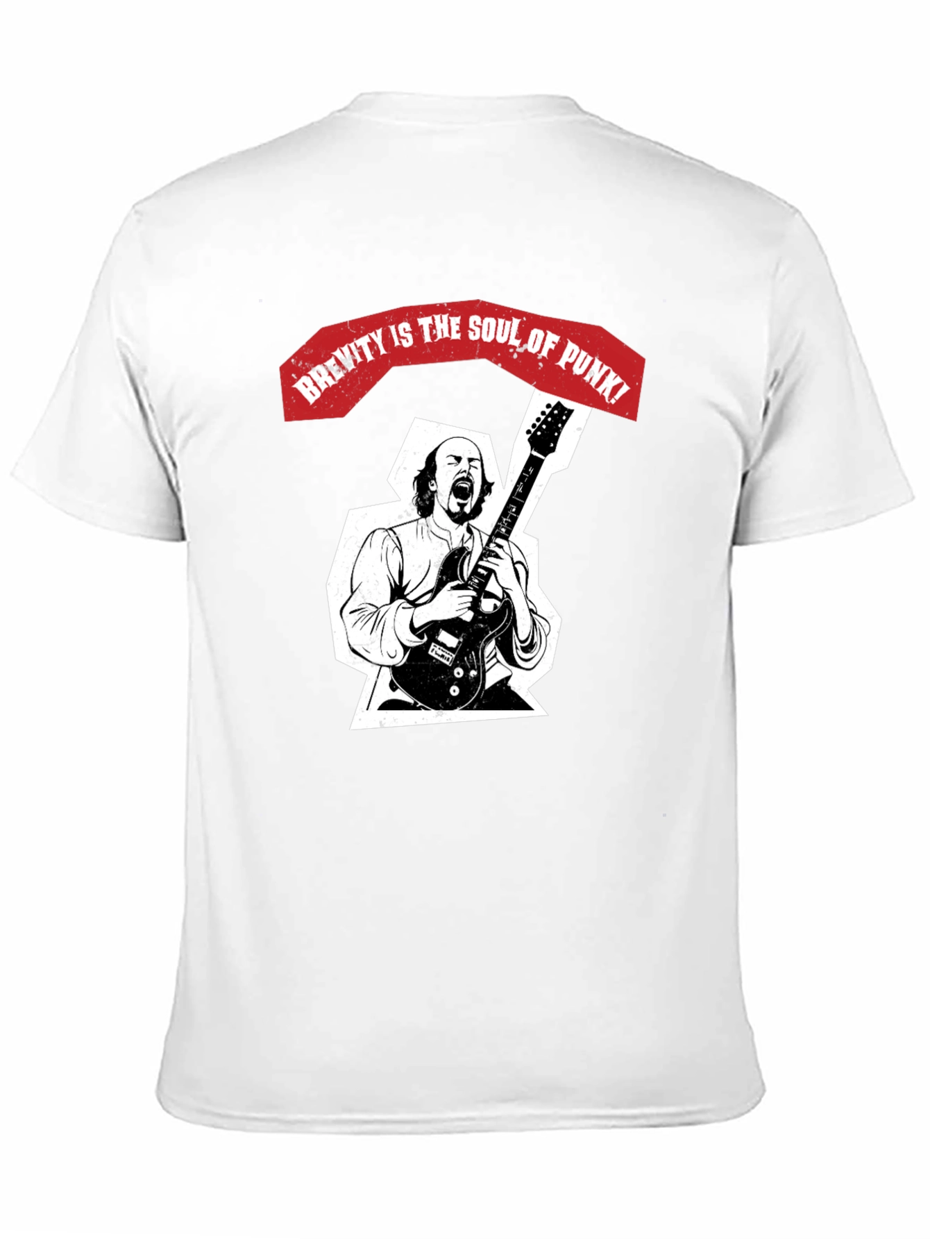 Black Brevity is the Soul of Punk T-Shirt view 11