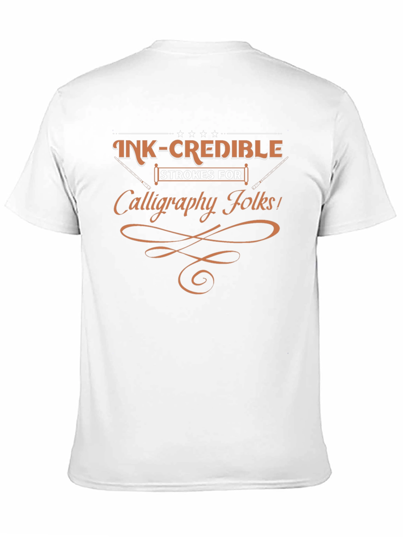 Black Ink-Credible Calligraphy T-Shirt view 11
