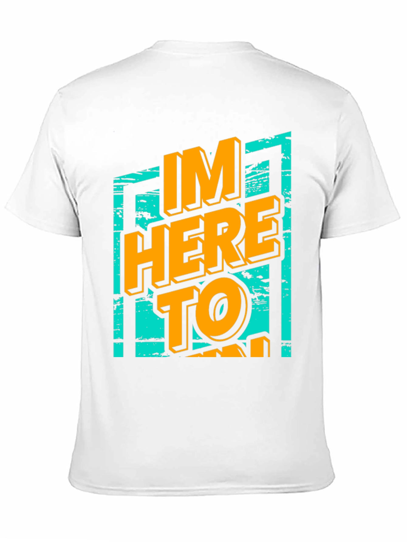 Black I'm Here to Party Graphic T-Shirt view 11