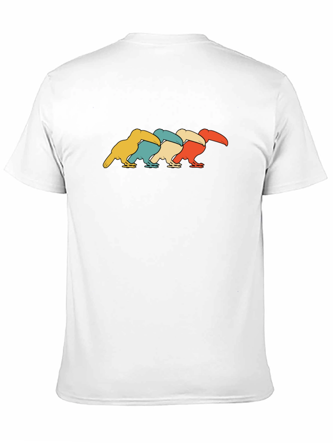 Black Retro Toucan T-Shirt - Graphic Tee view 11