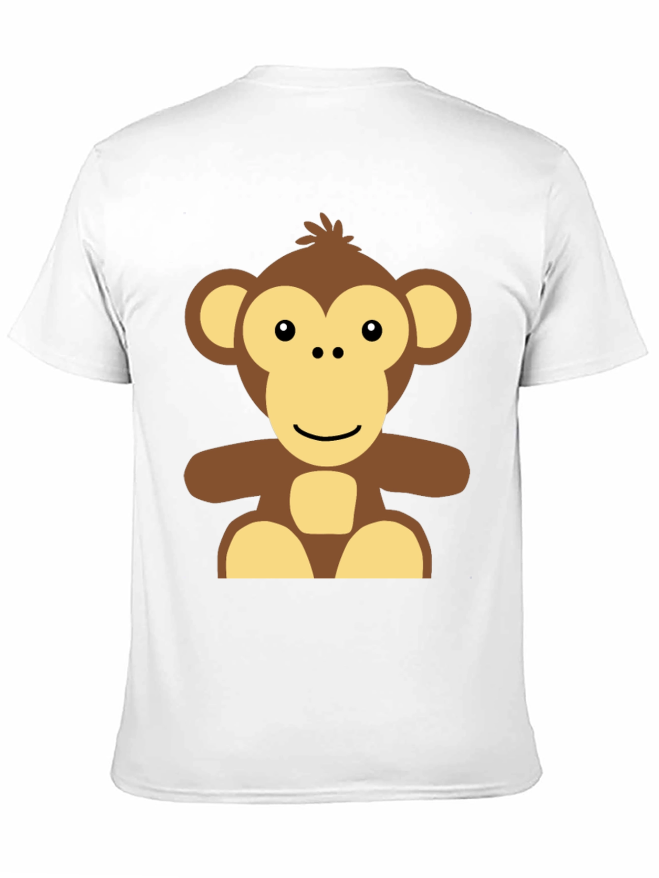 Black Monkey Graphic Black T-Shirt - Casual Wear view 11