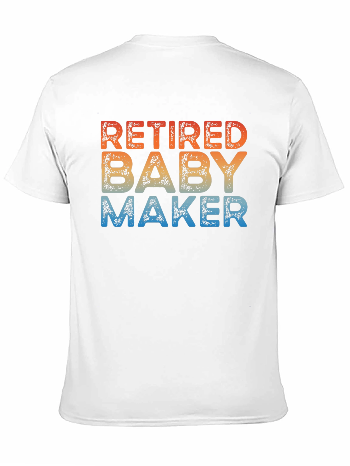 Black Retired Baby Maker T-Shirt - Funny Retirement Gift view 11