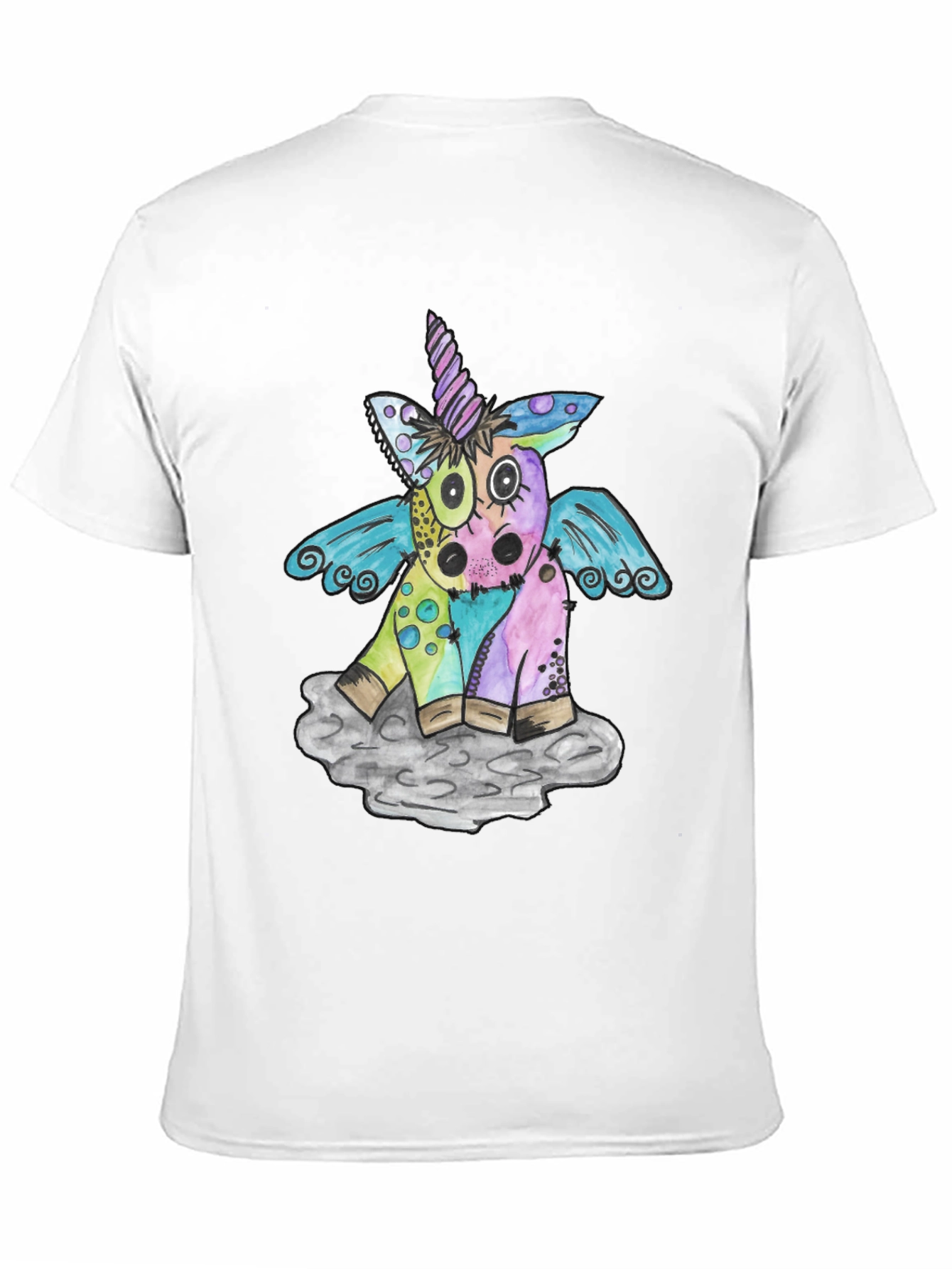 Whimsical Unicorn Graphic Tee - Unique & Fun - 11
