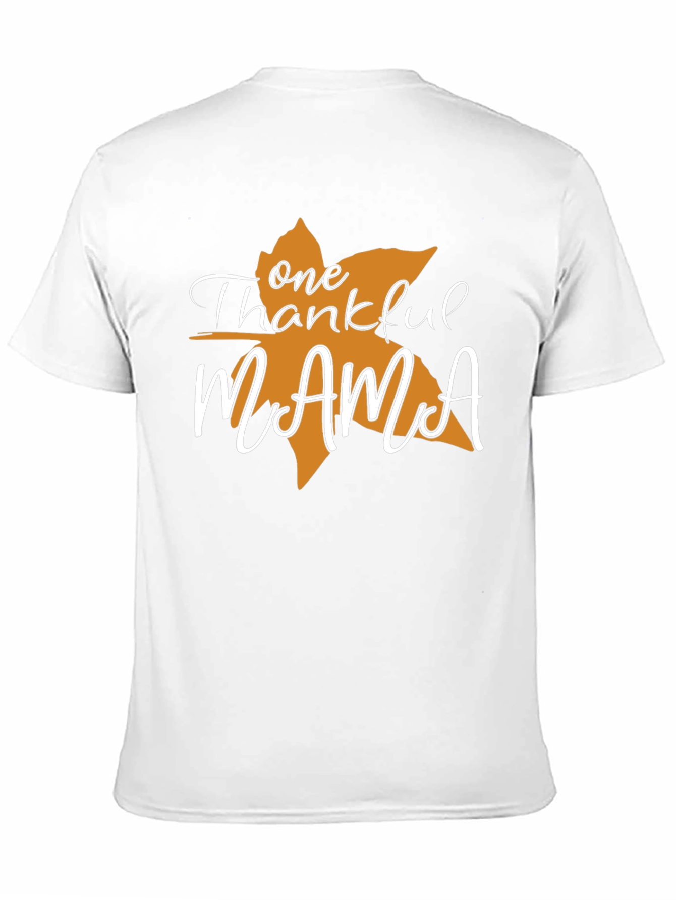 Black Thankful Mama T-Shirt - Fall Season Tee view 11