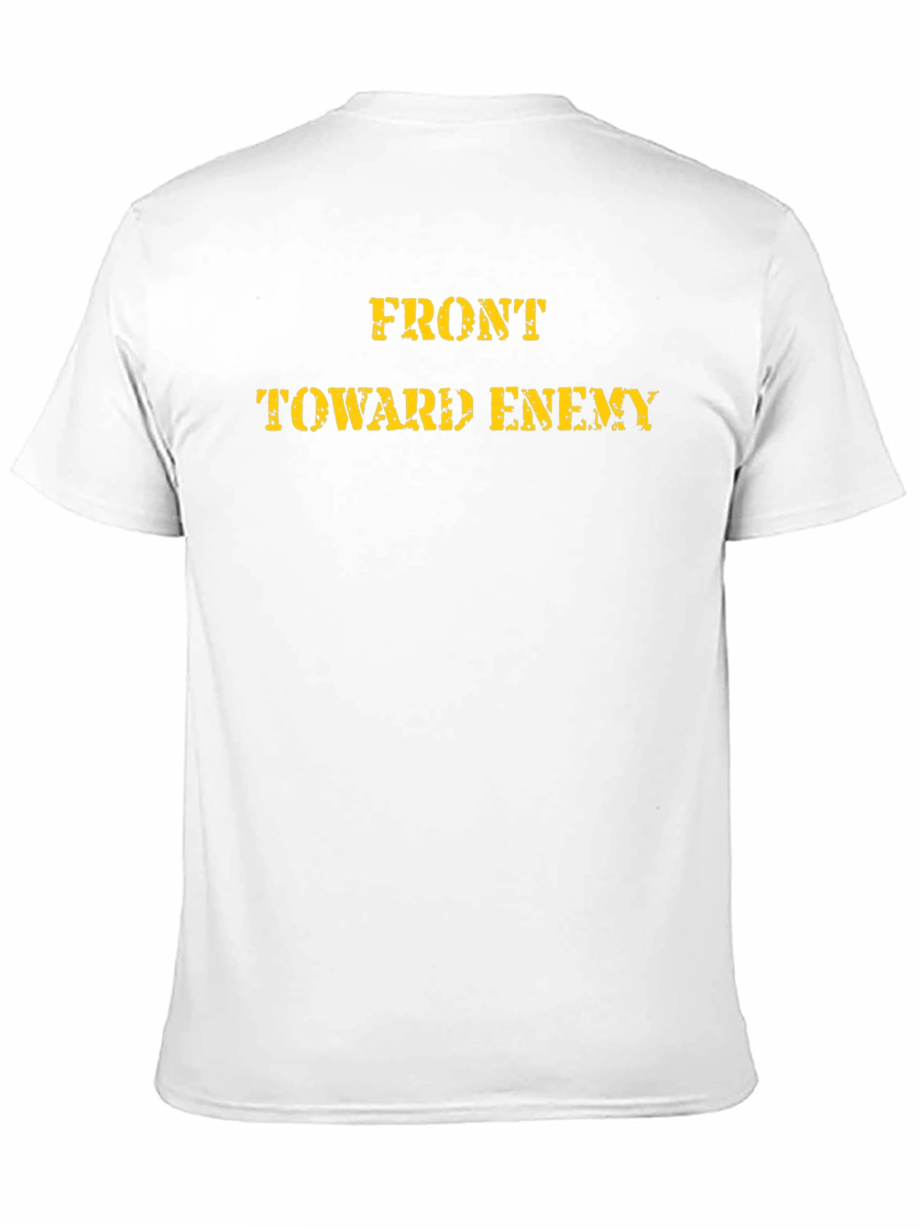 Black Front Toward Enemy Graphic Tee - Black view 11