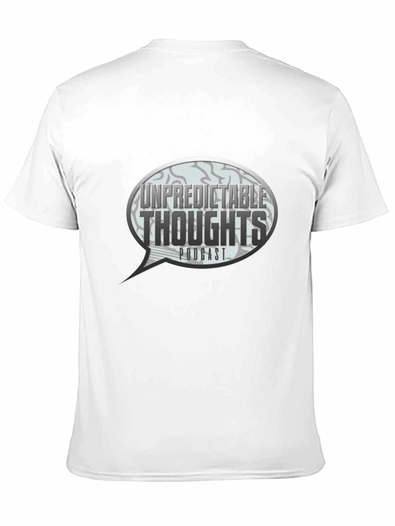 Unpredictable Thoughts Podcast Black T-Shirt - 11