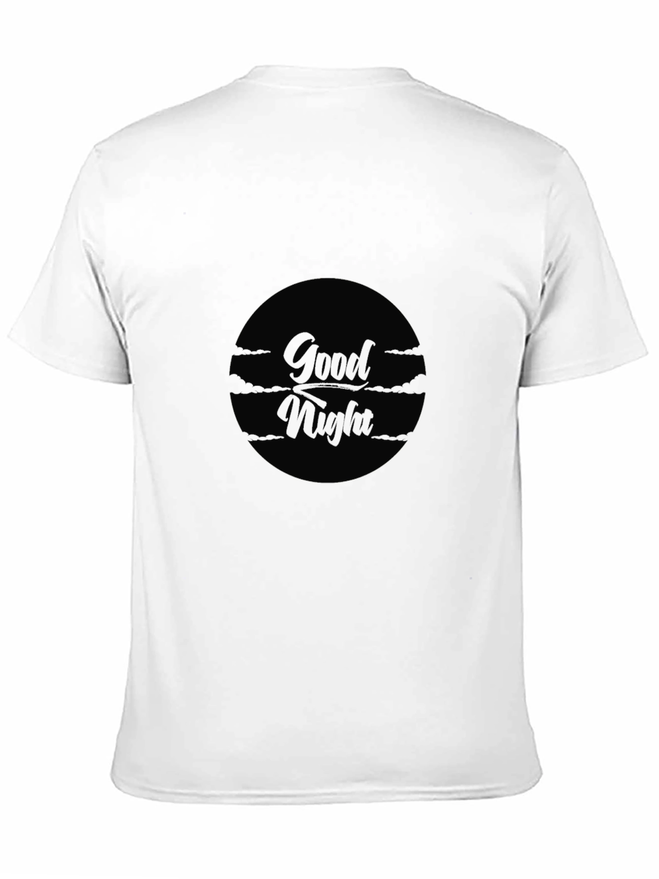 Black Good Night Black Graphic Tee - Premium Quality view 11
