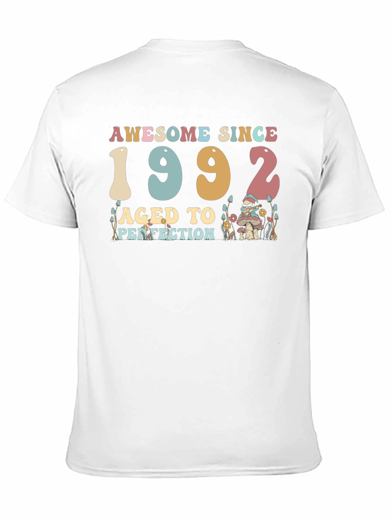 Black Awesome Since 1992 Graphic T-Shirt view 11