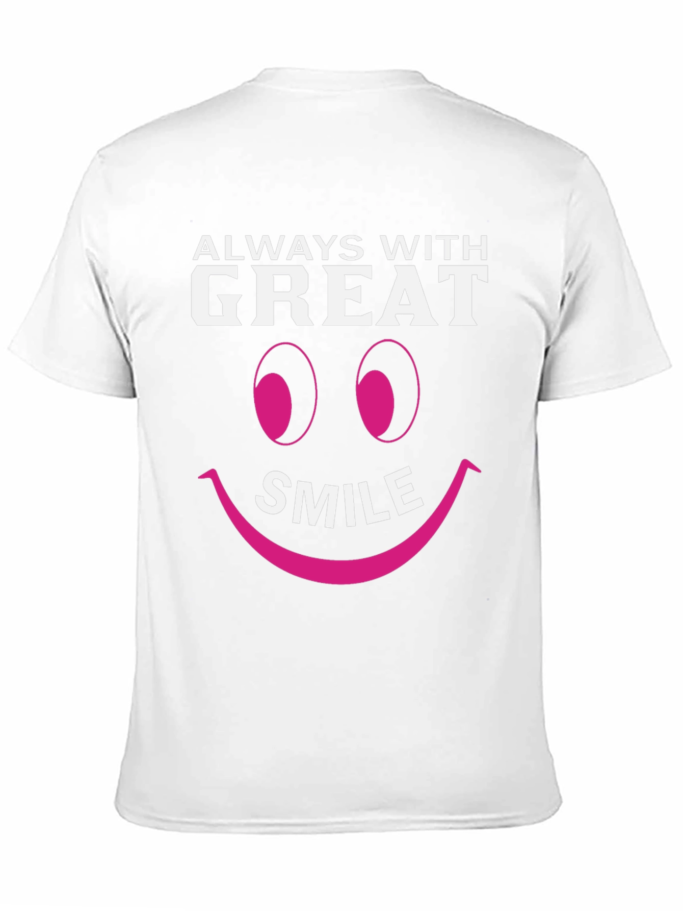 Black Always With Great Smile Black T-Shirt view 11