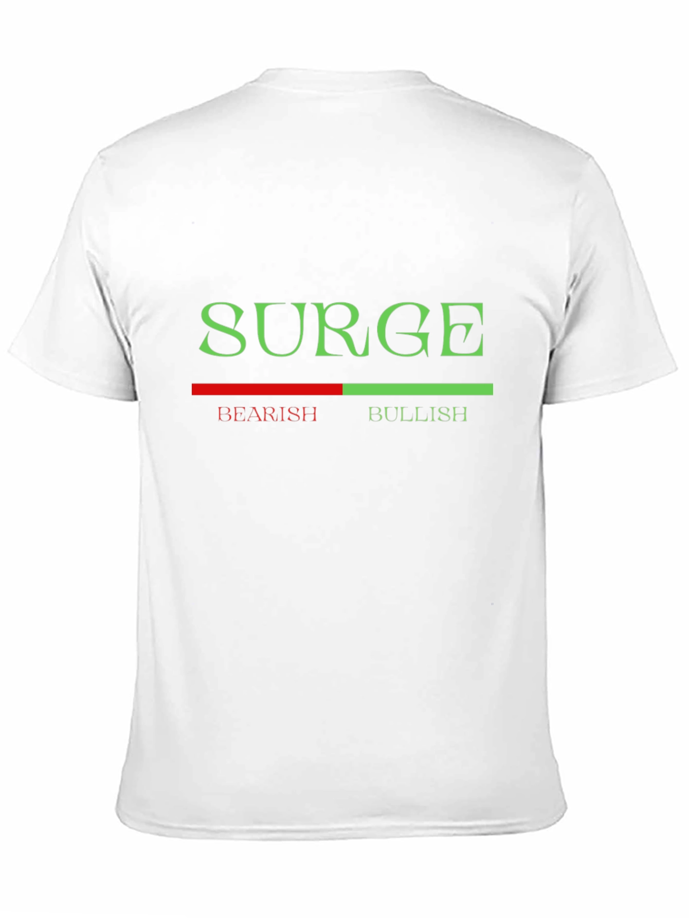 Black Surge Bearish Bullish Graphic Tee - Trader T-Shirt view 11