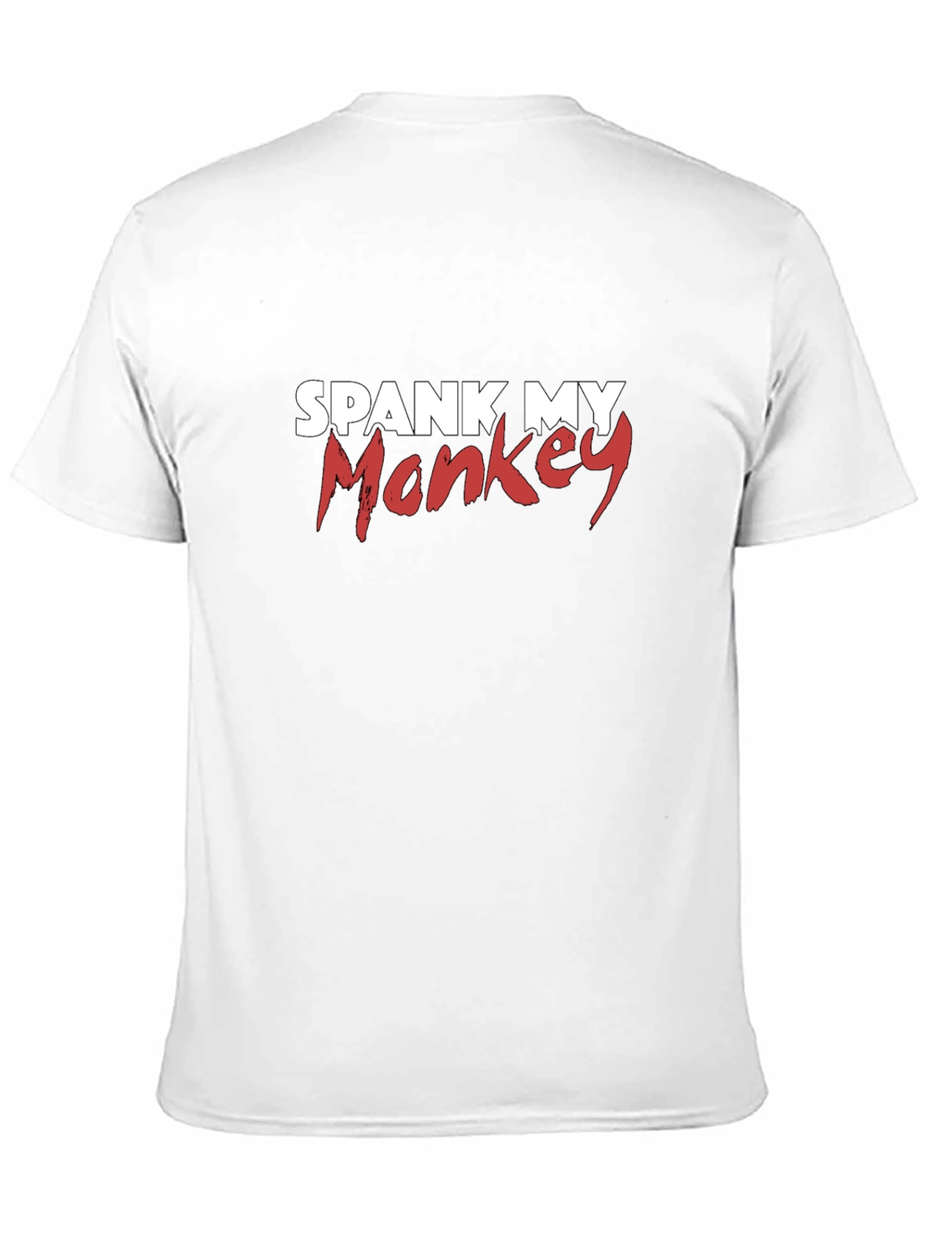 Black Spank My Monkey Graphic Tee - Bold & Edgy Design view 11