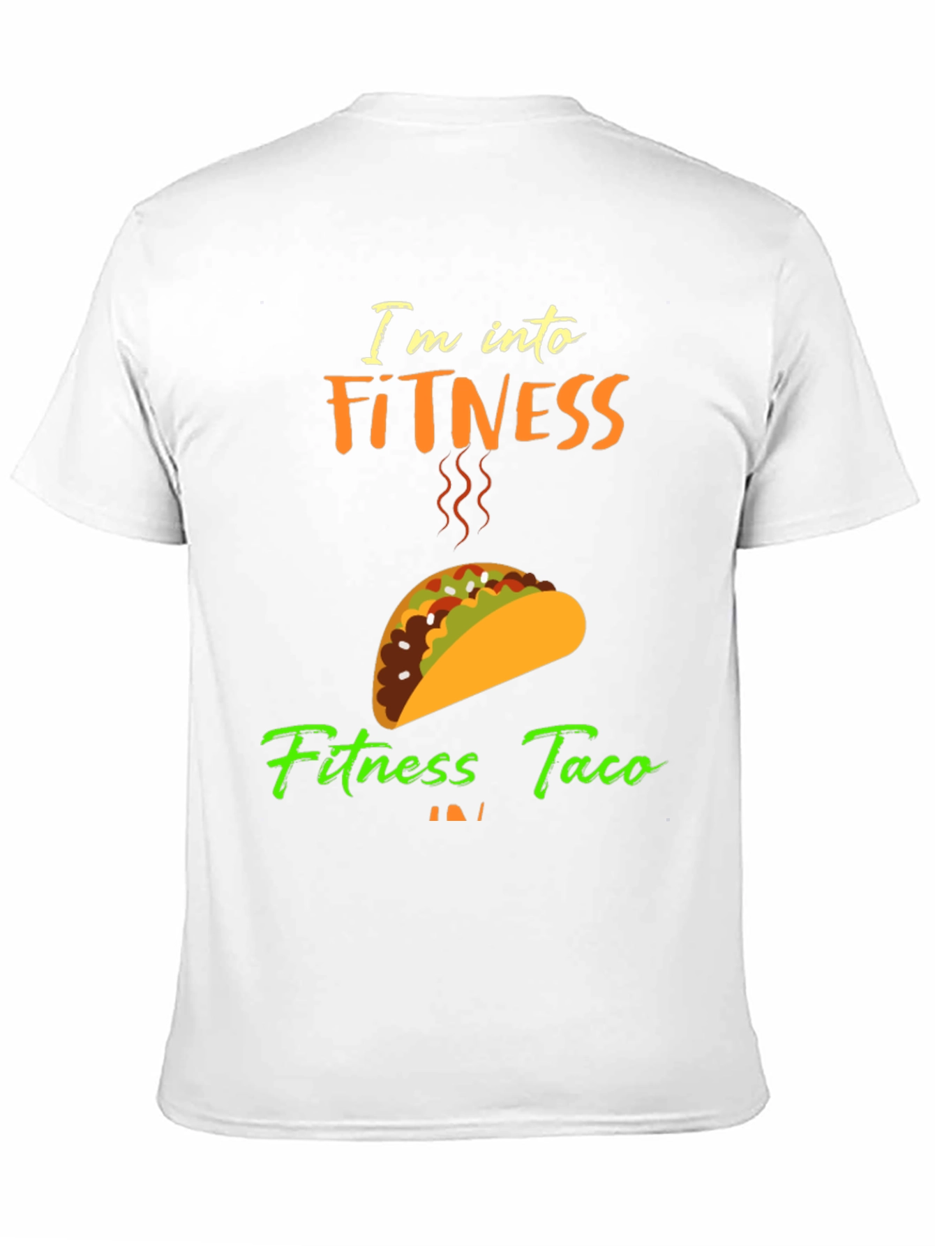 Black Fitness Taco T-Shirt - Gym Humor Tee view 11
