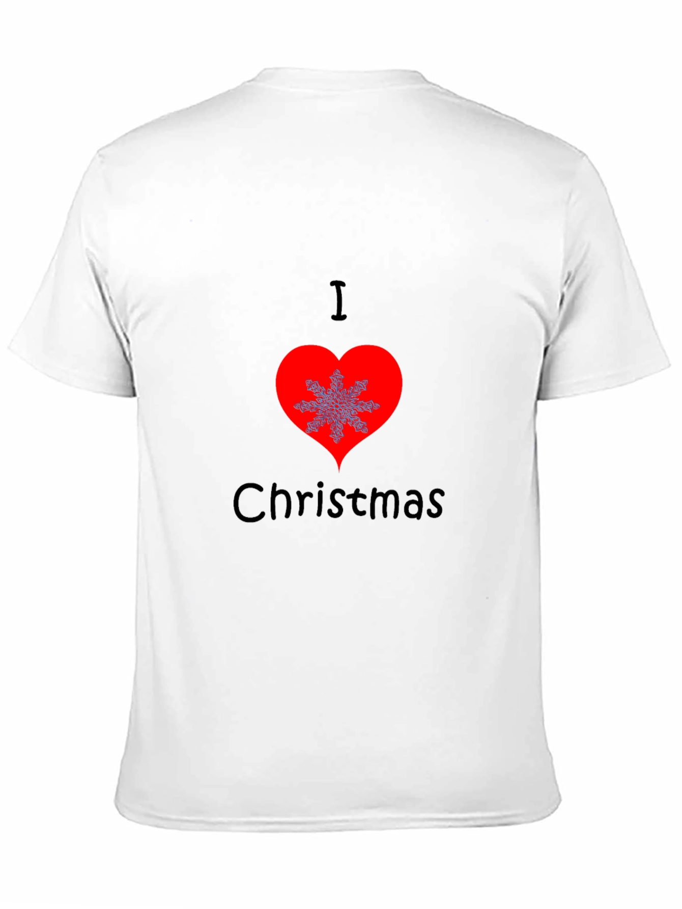 I Love Christmas T-Shirt Holiday Graphic Tee - 11