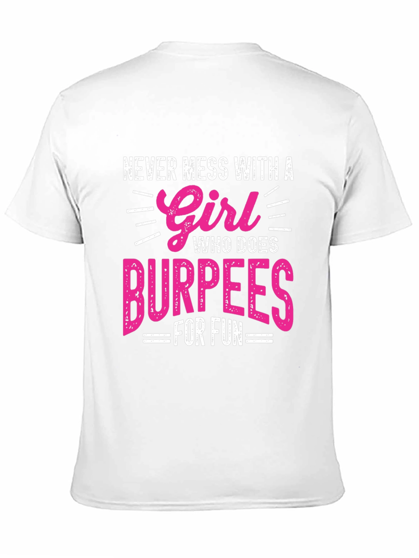 Black Girl Who Does Burpees T-Shirt view 11