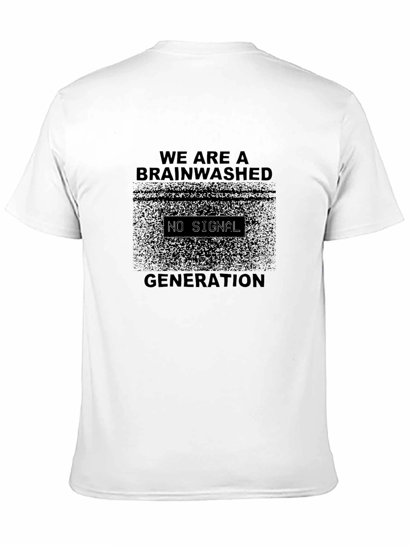 Black Brainwashed Generation Black Graphic Tee view 11