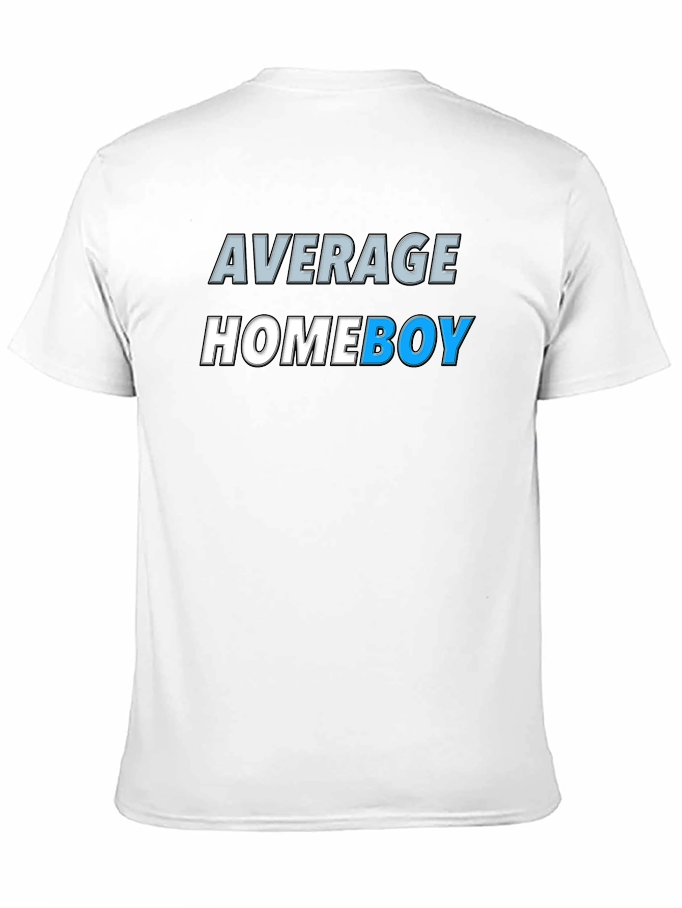Black Average Homeboy Graphic Tee - Stylish & Comfy view 11