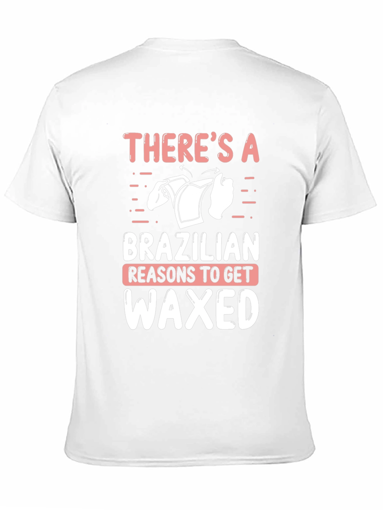 Black Brazilian Waxing Graphic T-Shirt view 11