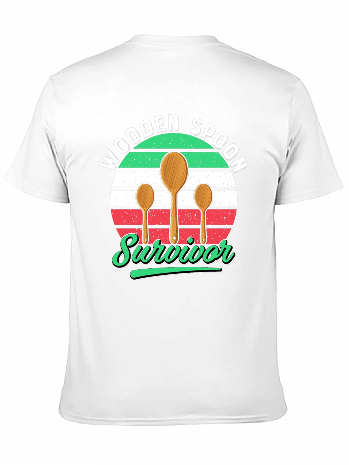 Black Wooden Spoon Survivor T-Shirt view 11