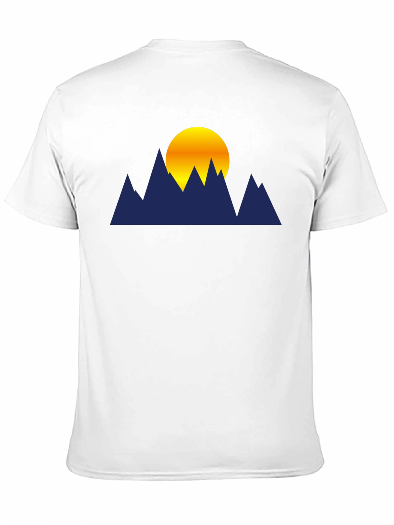Black Mountain Sunset Graphic T-Shirt - Soft Cotton Blend view 11