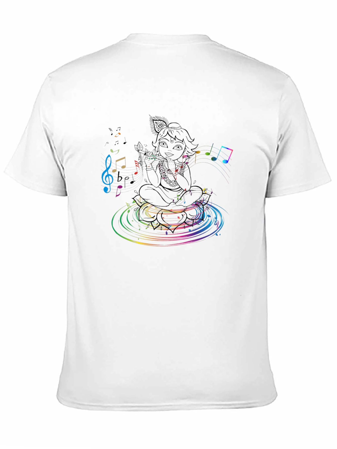 Black Musical DJ Graphic Tee - Black view 11