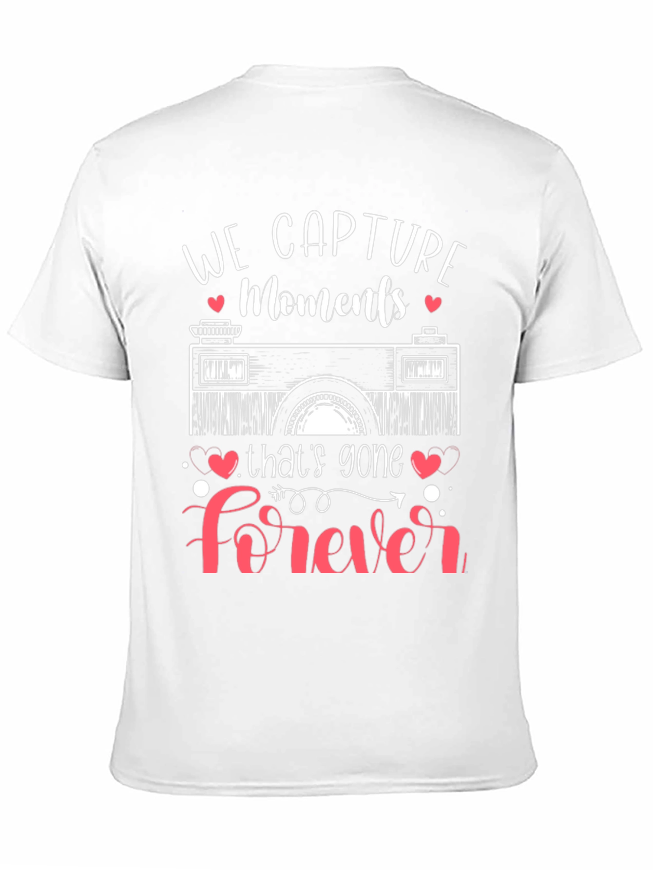 Black We Capture Moments T-Shirt, Forever Memories Tee view 11