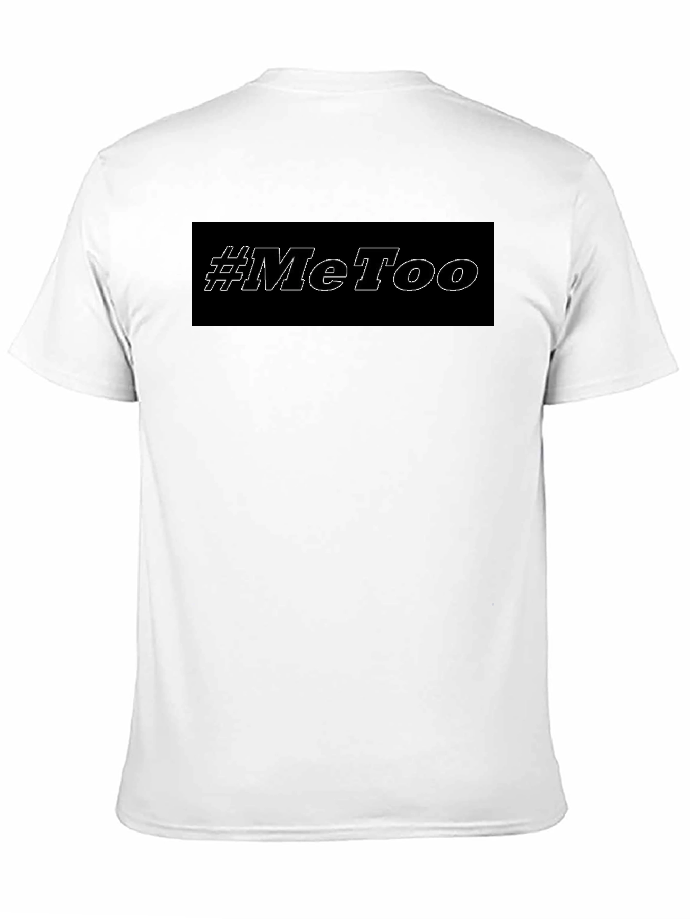 Black Black #MeToo T-Shirt view 11