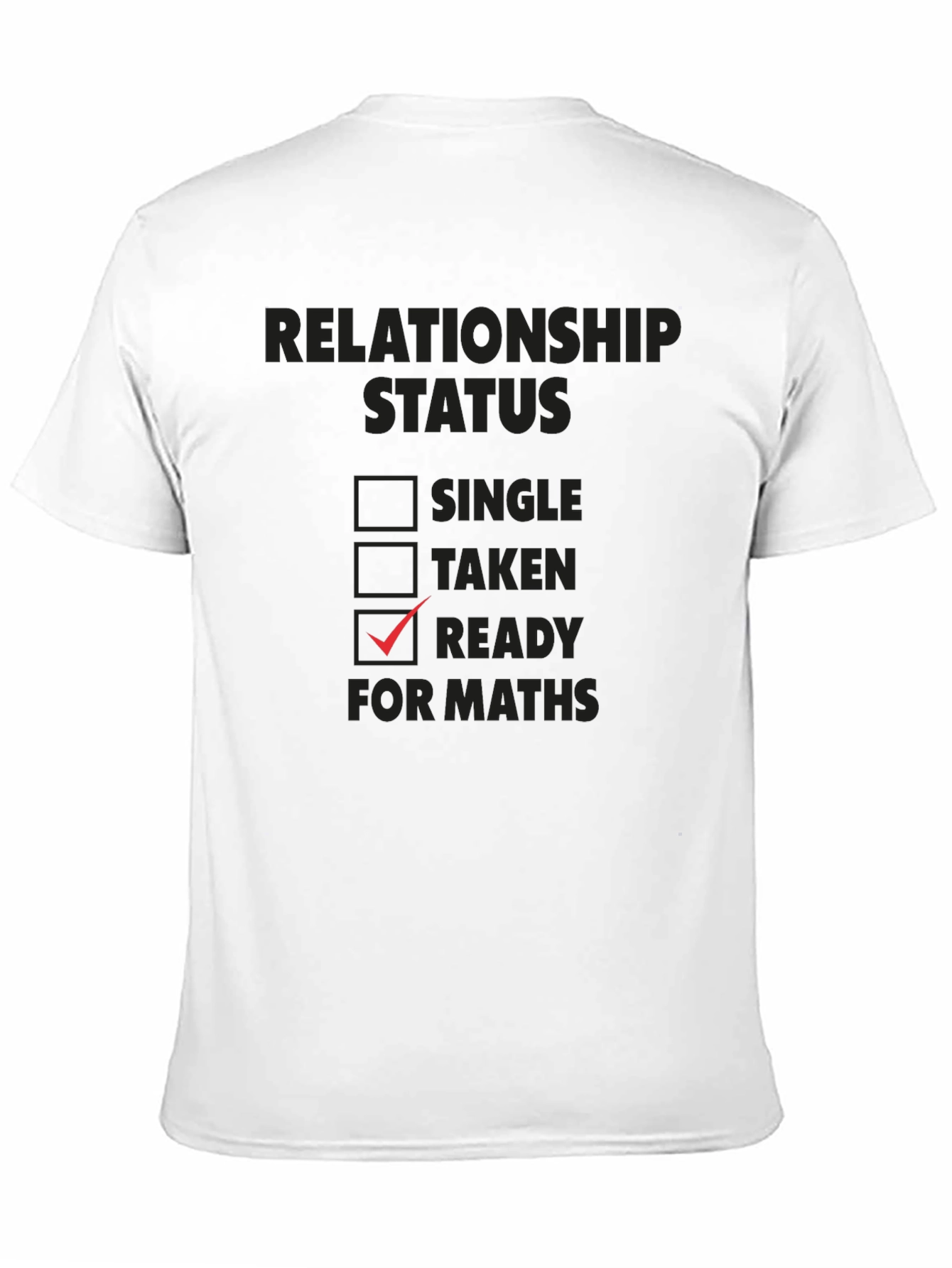 Black Ready for Maths Graphic T-Shirt view 11