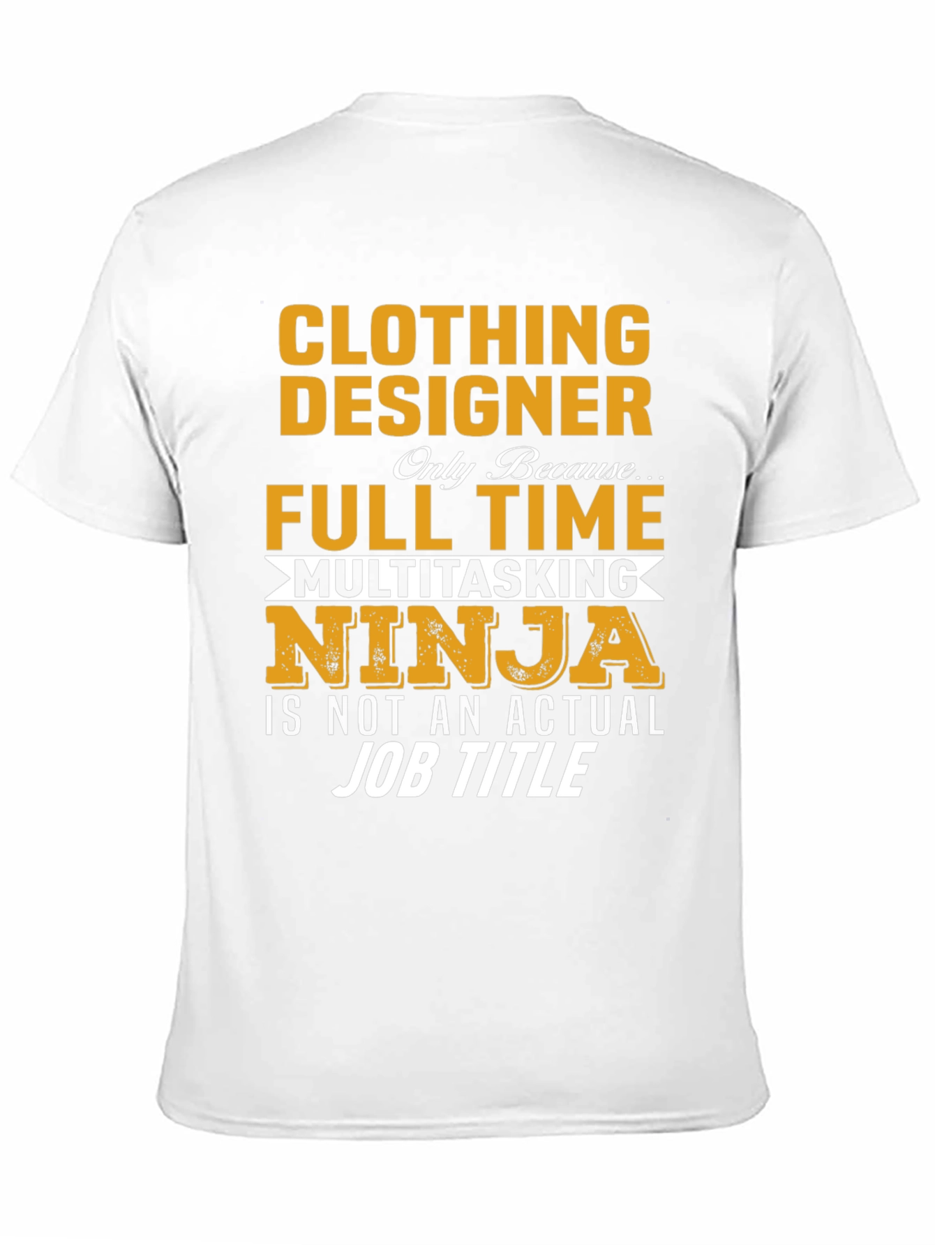 Black Clothing Designer Novelty T-Shirt view 11