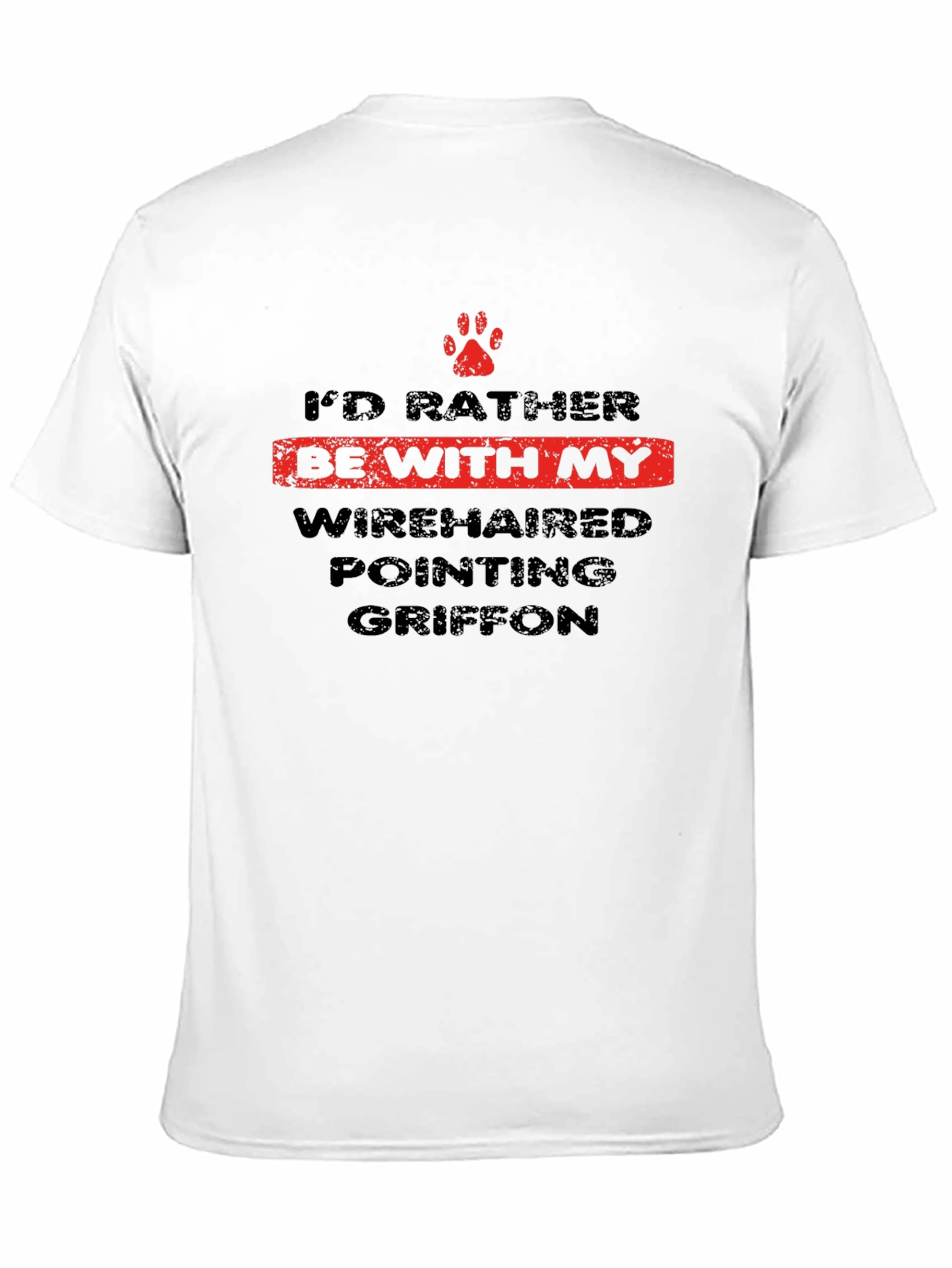 Wirehaired Pointing Griffon T-Shirt - Dog Lover Tee - 11