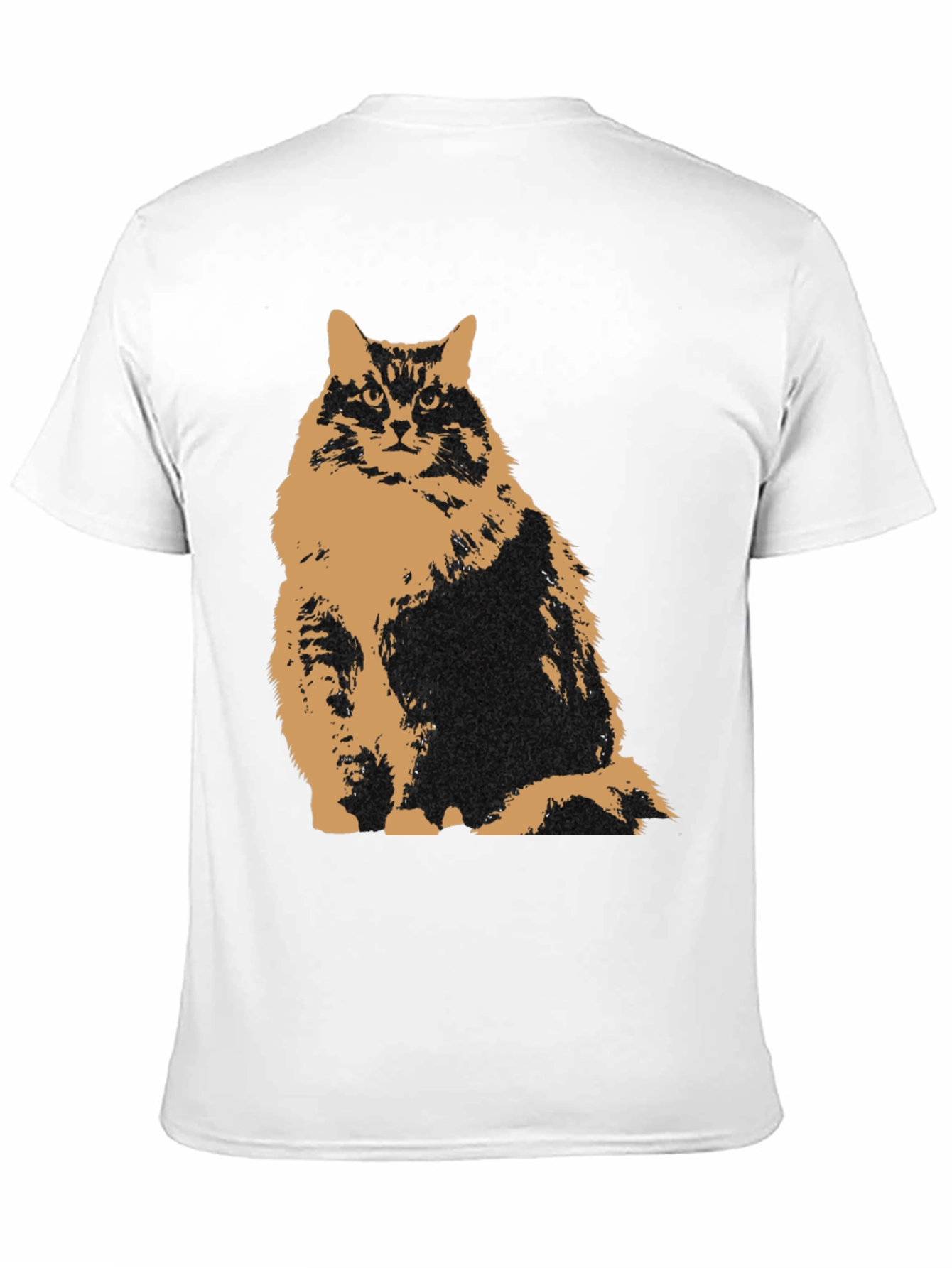 Black Cat Graphic Tee - Mens Black T-Shirt view 11