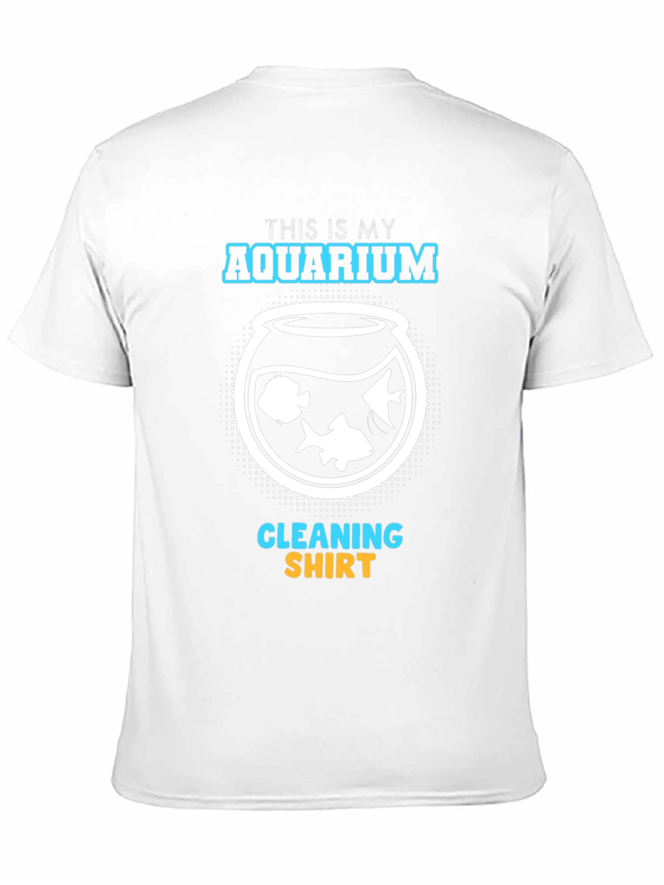 Black Aquarium Cleaning Shirt - Fish Keeper Tee view 11