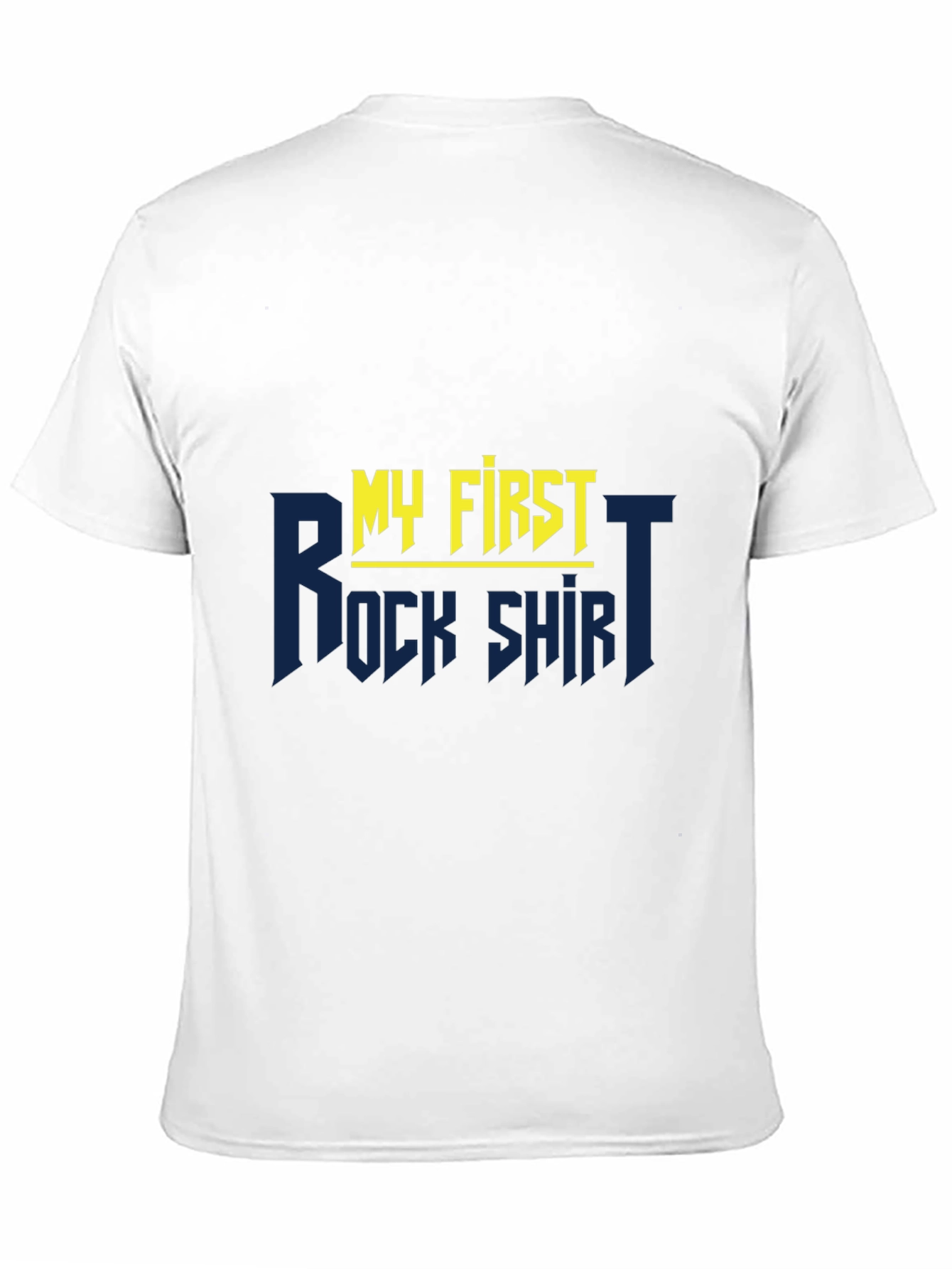 Black My First Rock Shirt - Graphic T-Shirt view 11