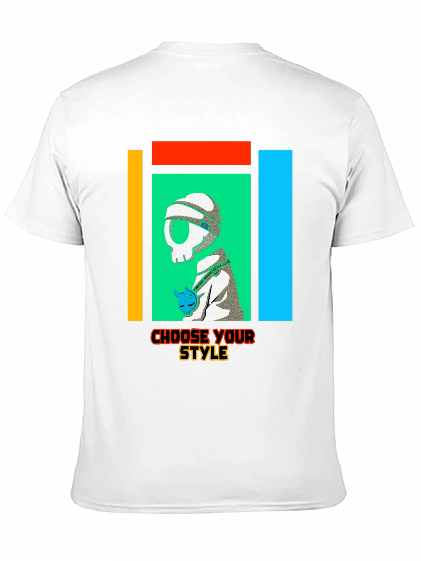 Black Choose Your Style Graphic Print Tee view 11