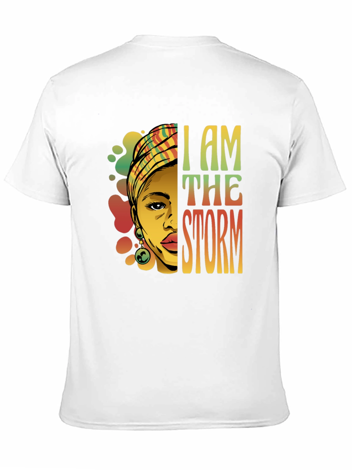 Black I Am The Storm Graphic Tee - Black view 11
