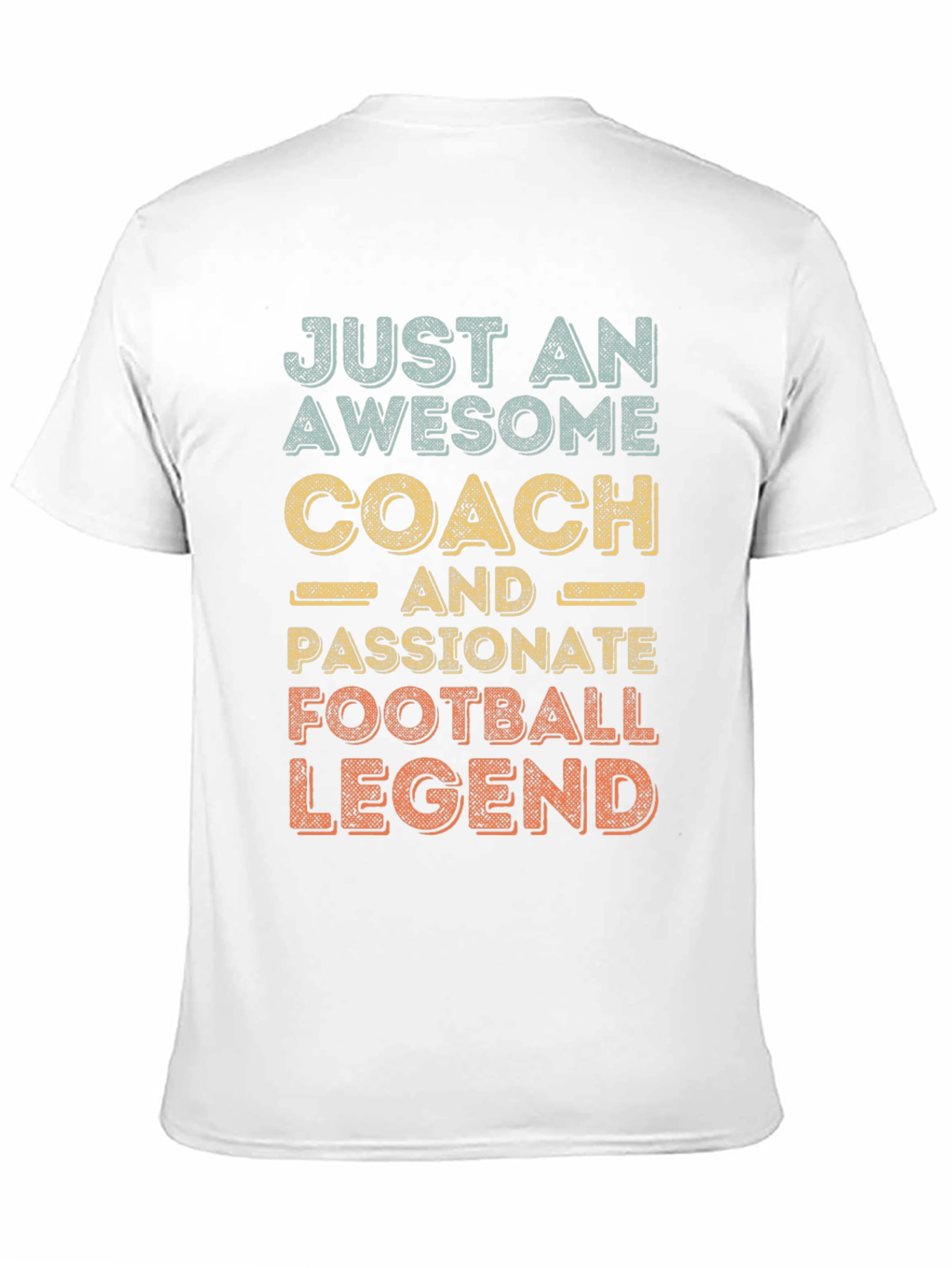 Black Awesome Coach Football Legend Graphic Tee view 11