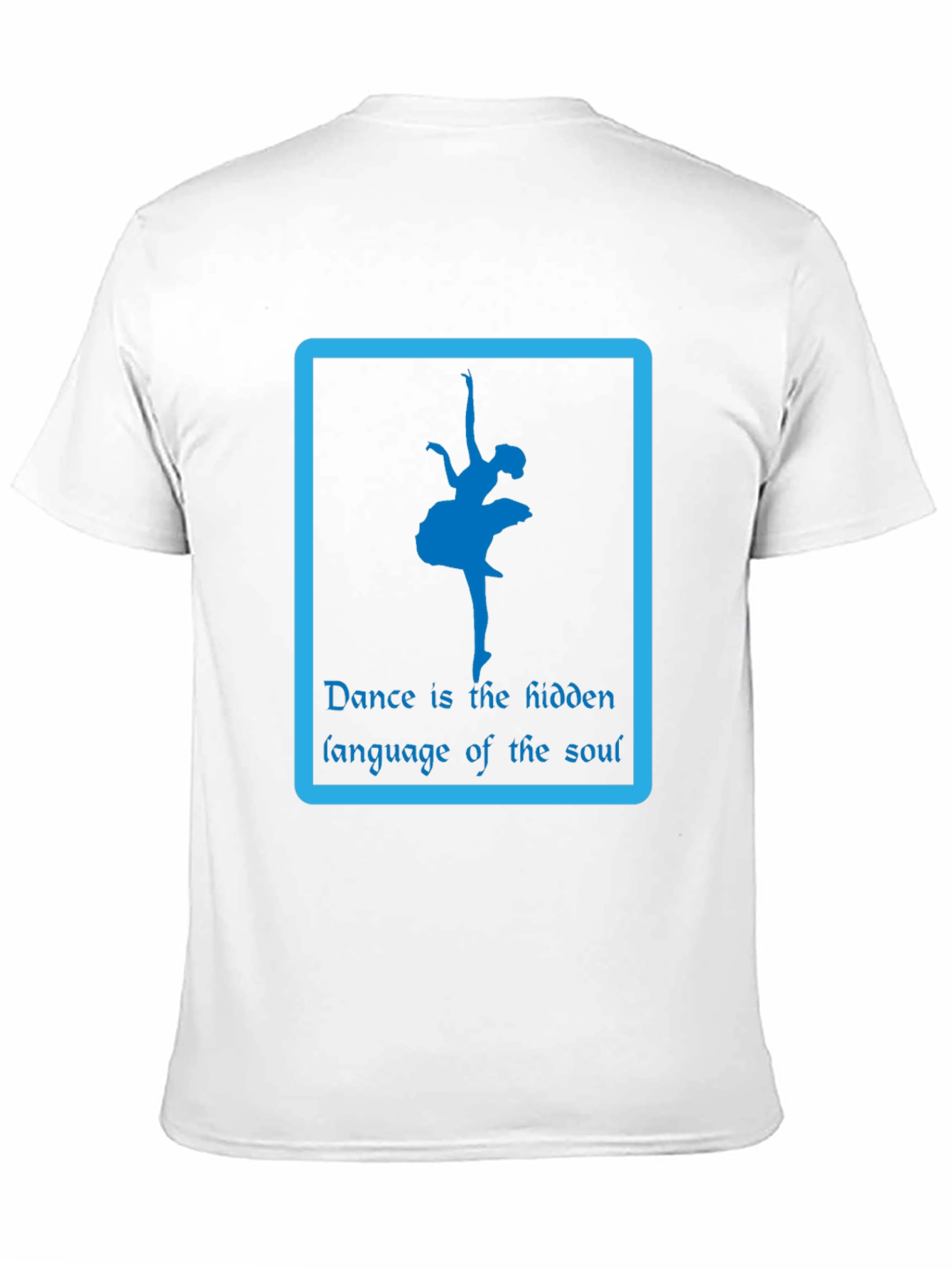 Black Dance is the Hidden Language T-Shirt view 11