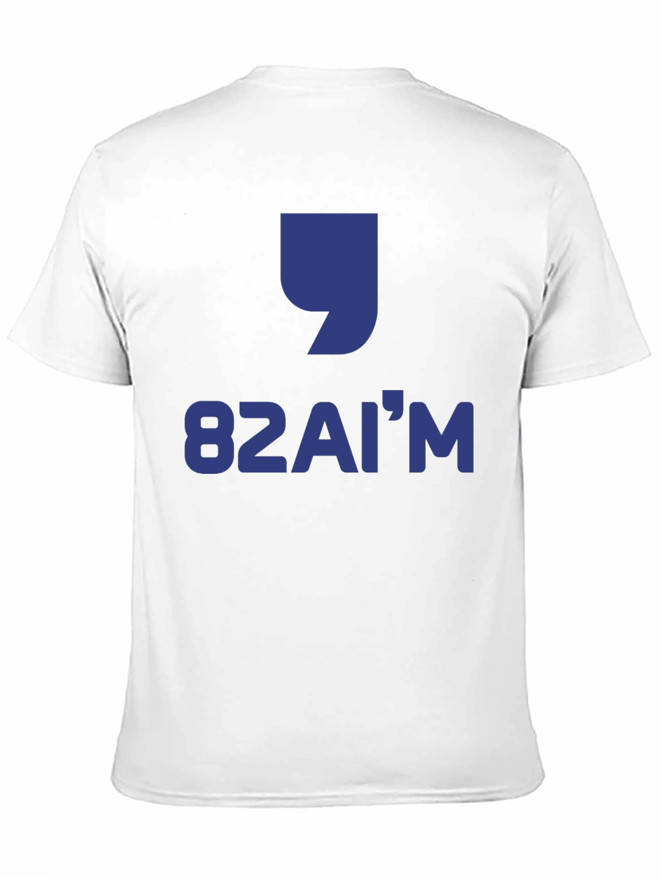 Black 82AI'M Graphic Tee -  Modern Design view 11