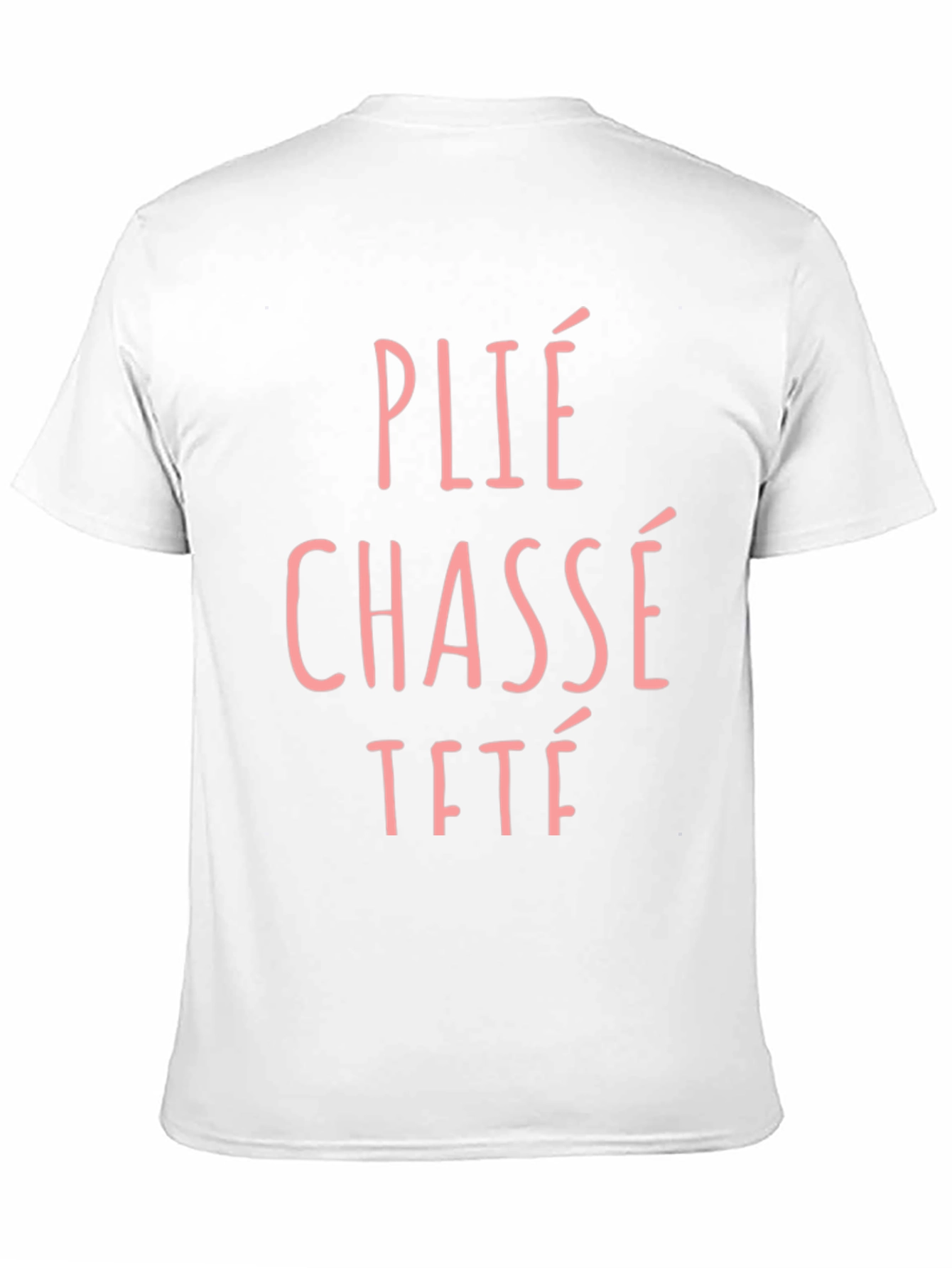 Black Ballet Moves Graphic T-Shirt - Plie, Chasse, Tete view 11